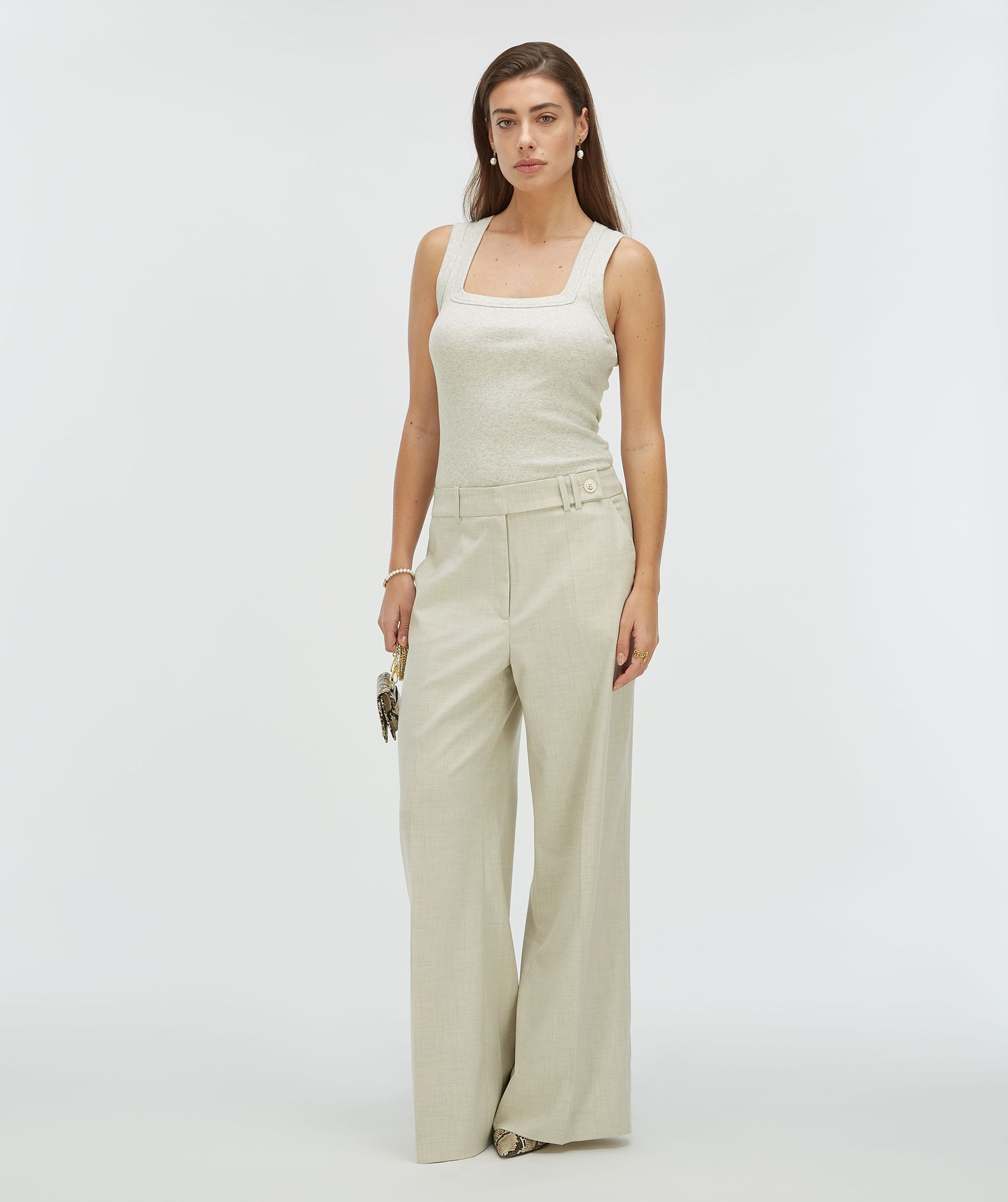 DIEDA fitted top met logo