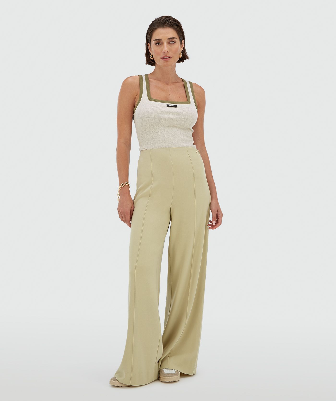 DIEDA fitted logo top