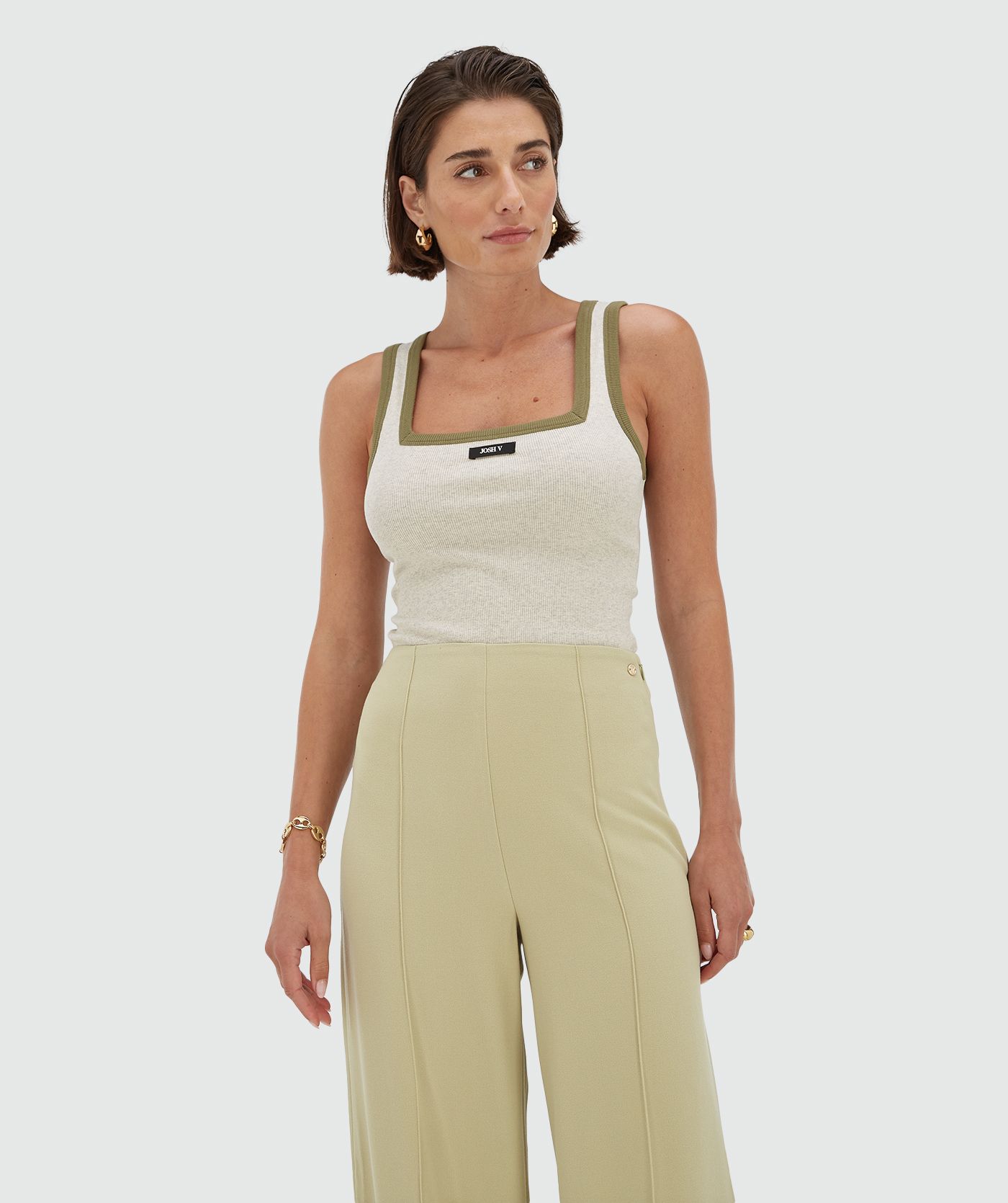 DIEDA fitted logo top