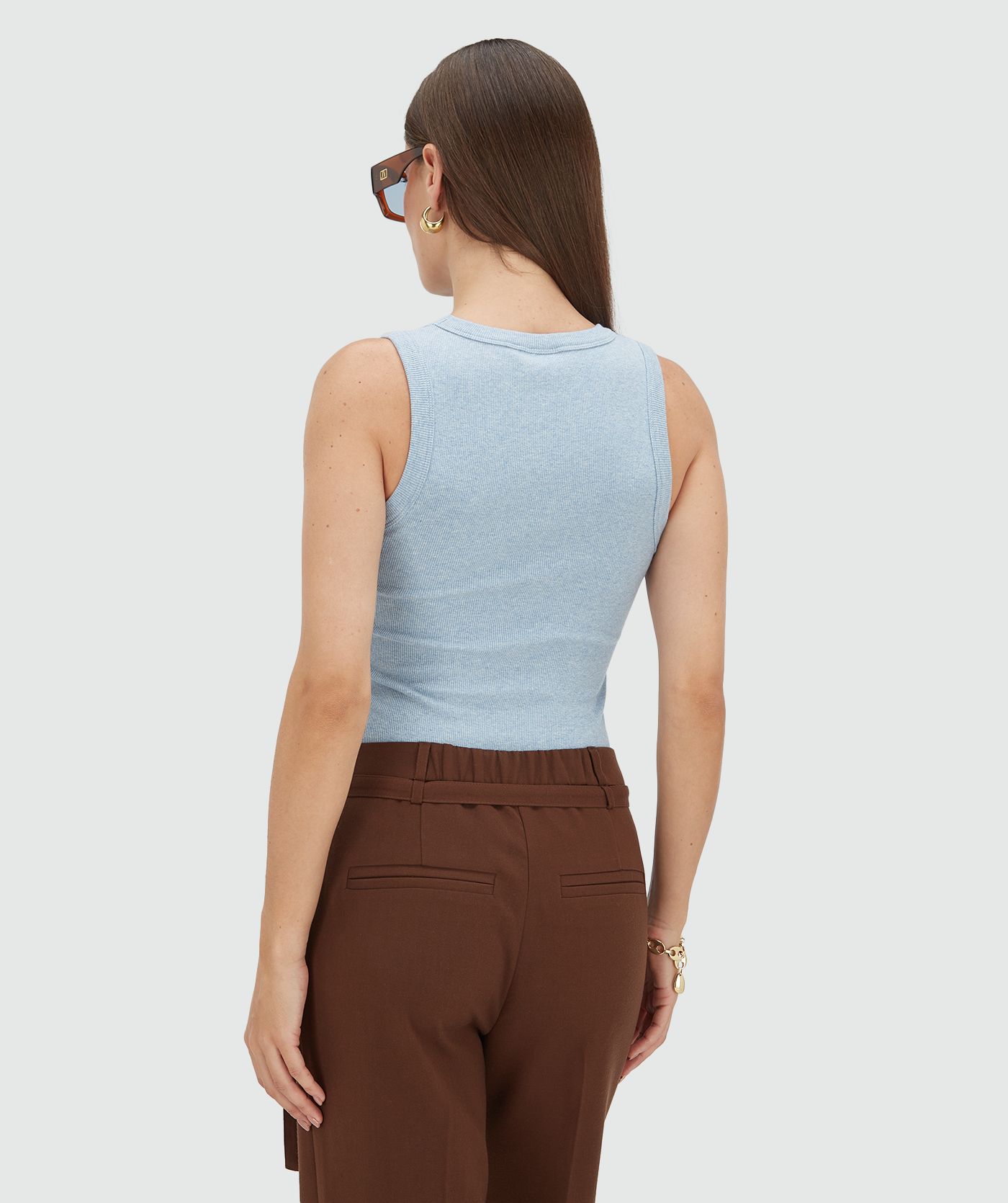 DIEDA fitted top met logo