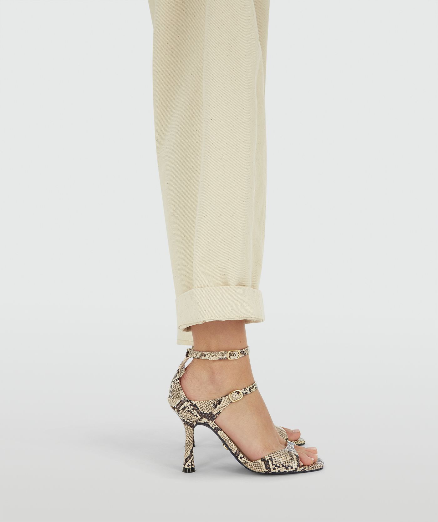 DORETHY sandalen met snake print