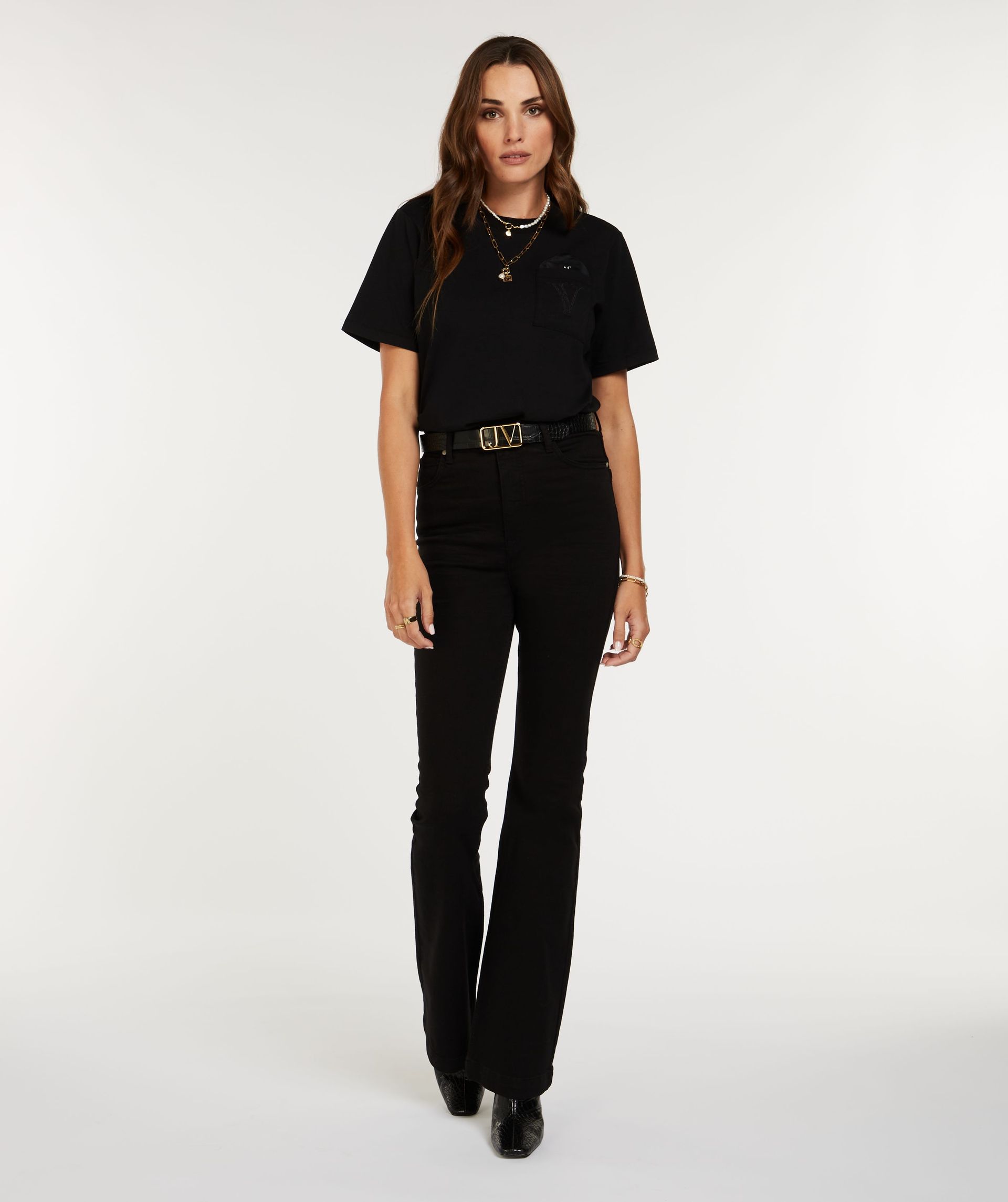 DORIE POCKET SCARF T-shirt