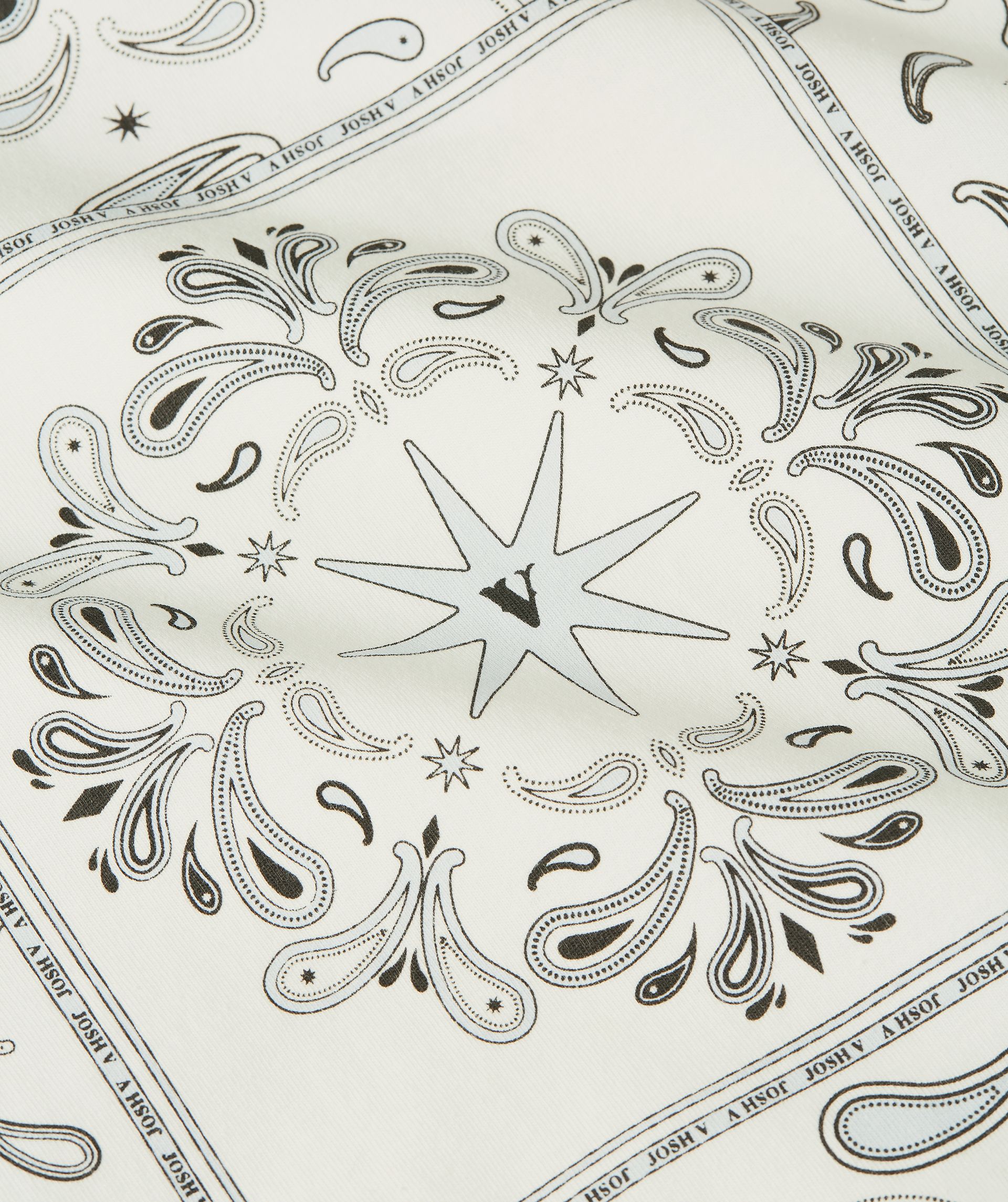 Close-up van de JOSH V-logoprint - Josh v.