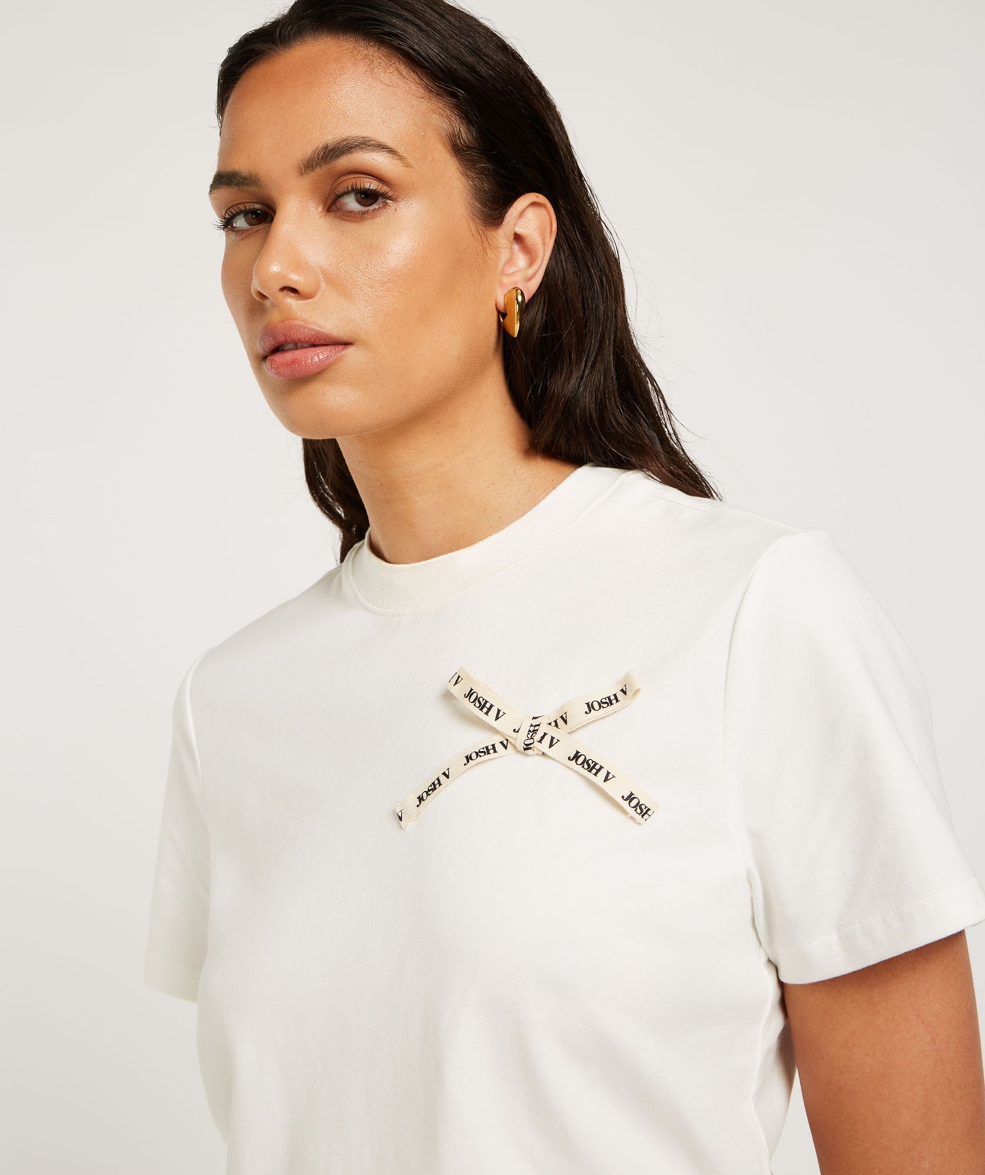 DORIE BOW regular fit T-shirt