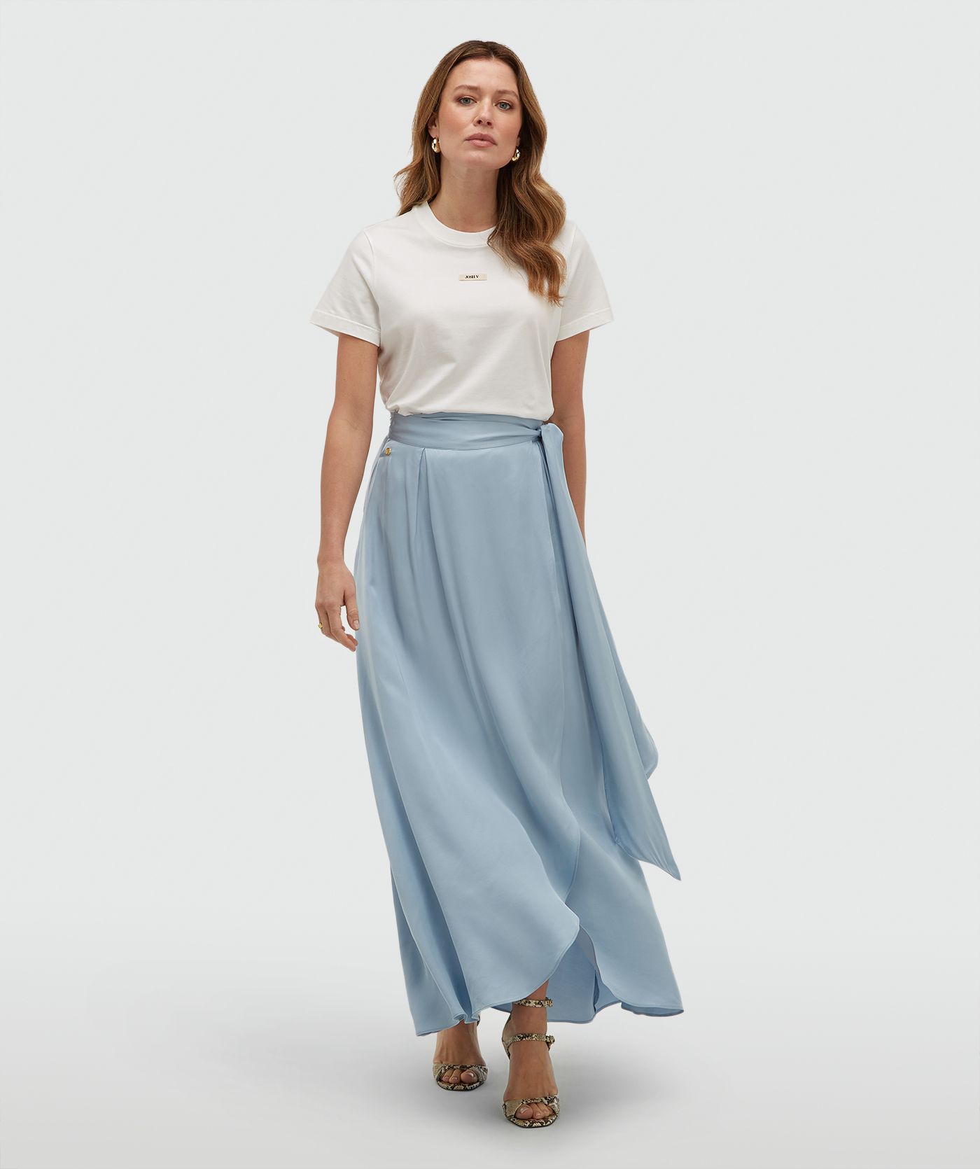DORIE regular fit T-shirt Off White l JOSH V | Official online shop