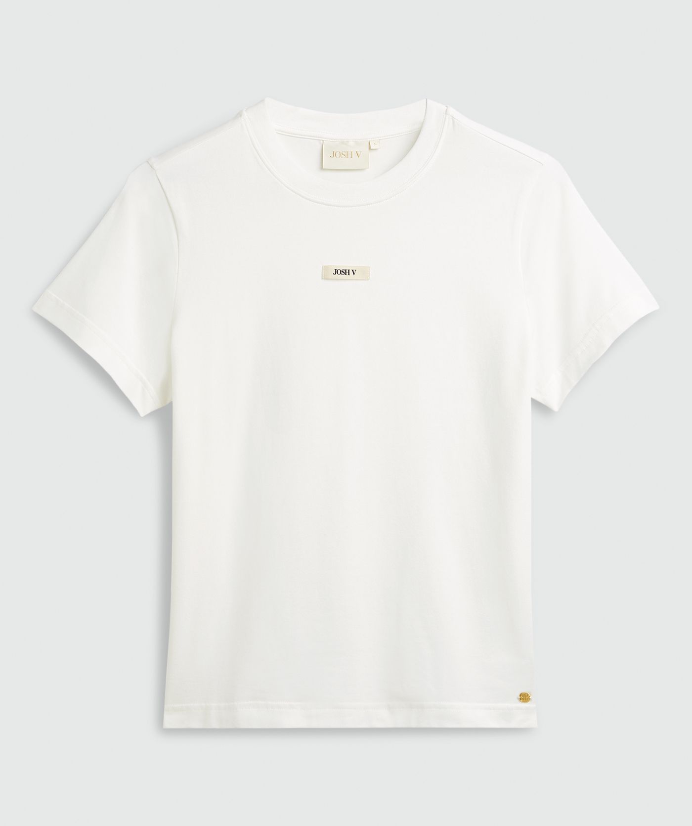 DORIE regular fit T-shirt Off White l JOSH V | Official online shop