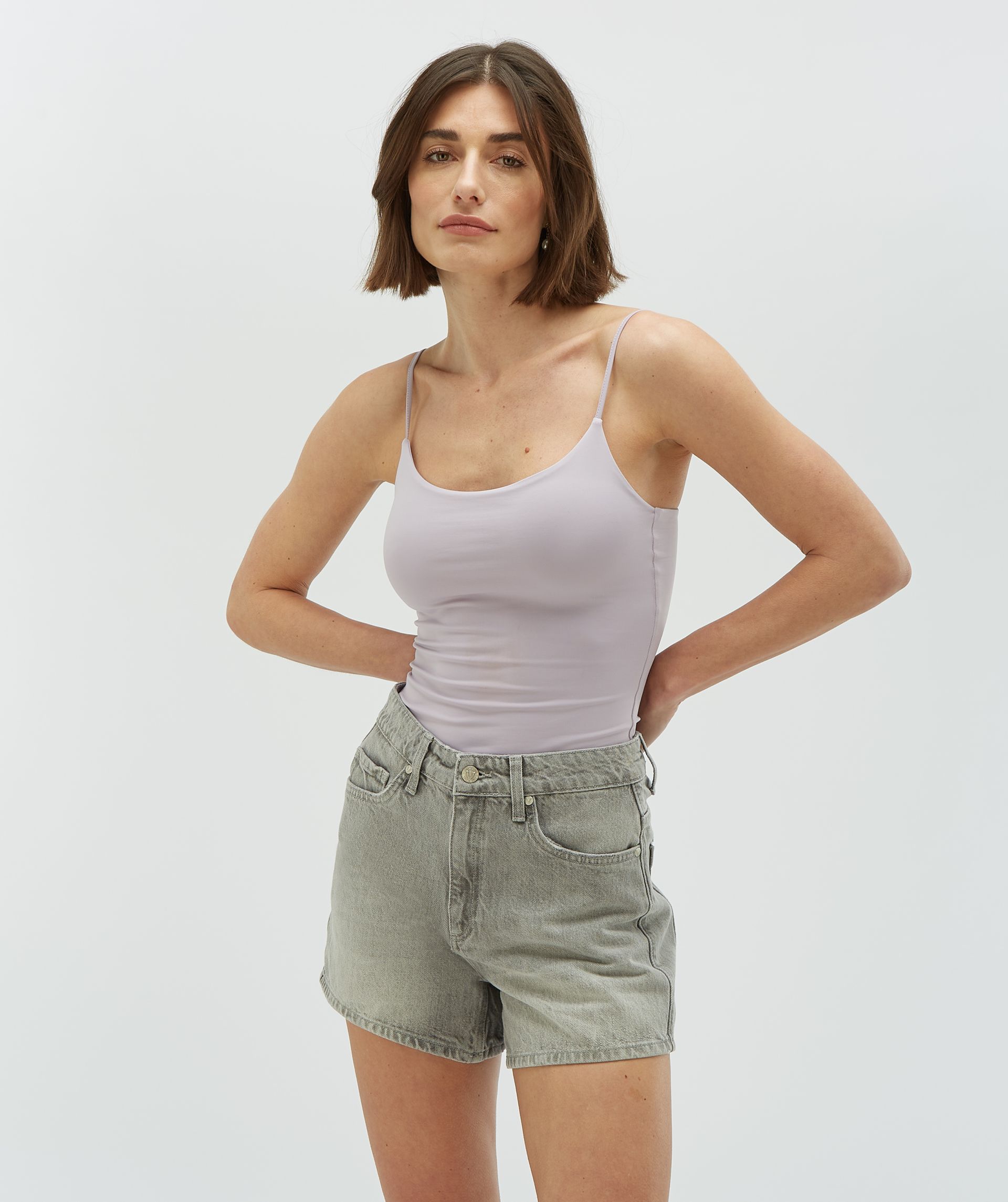 DUNE high waist regular fit shorts