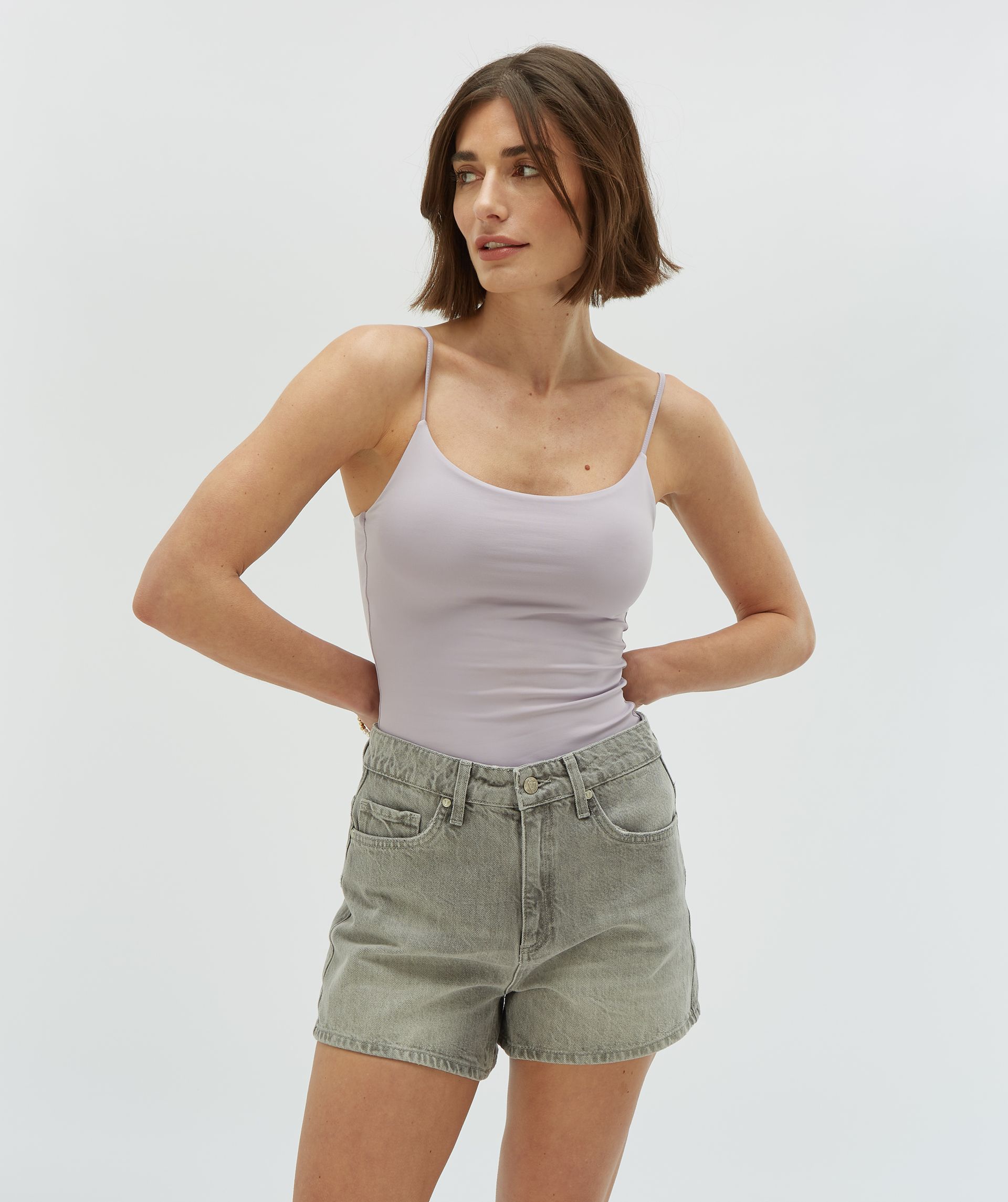 DUNE high waist regular fit shorts