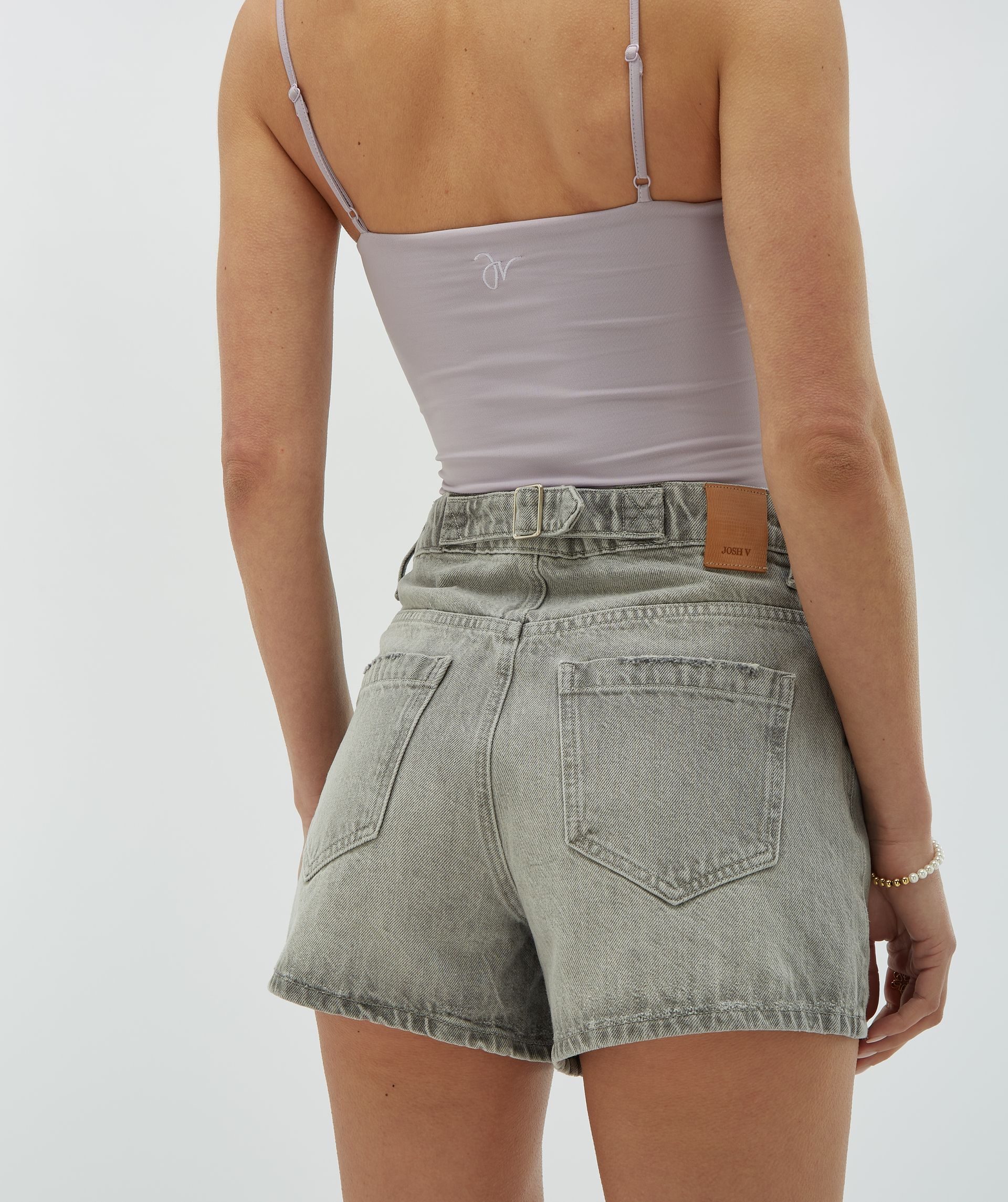 DUNE high waist regular fit shorts