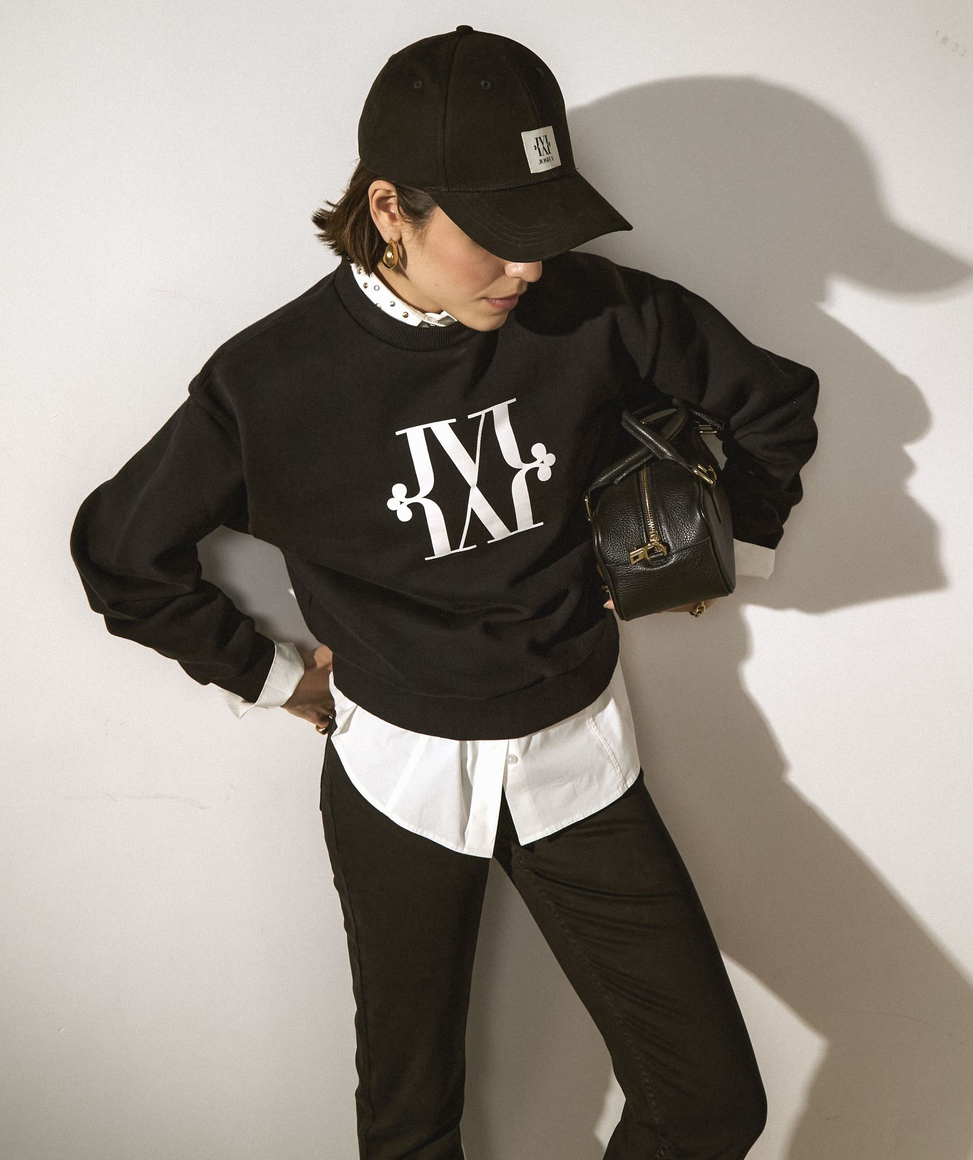 EBAH regular fit sweater with logo