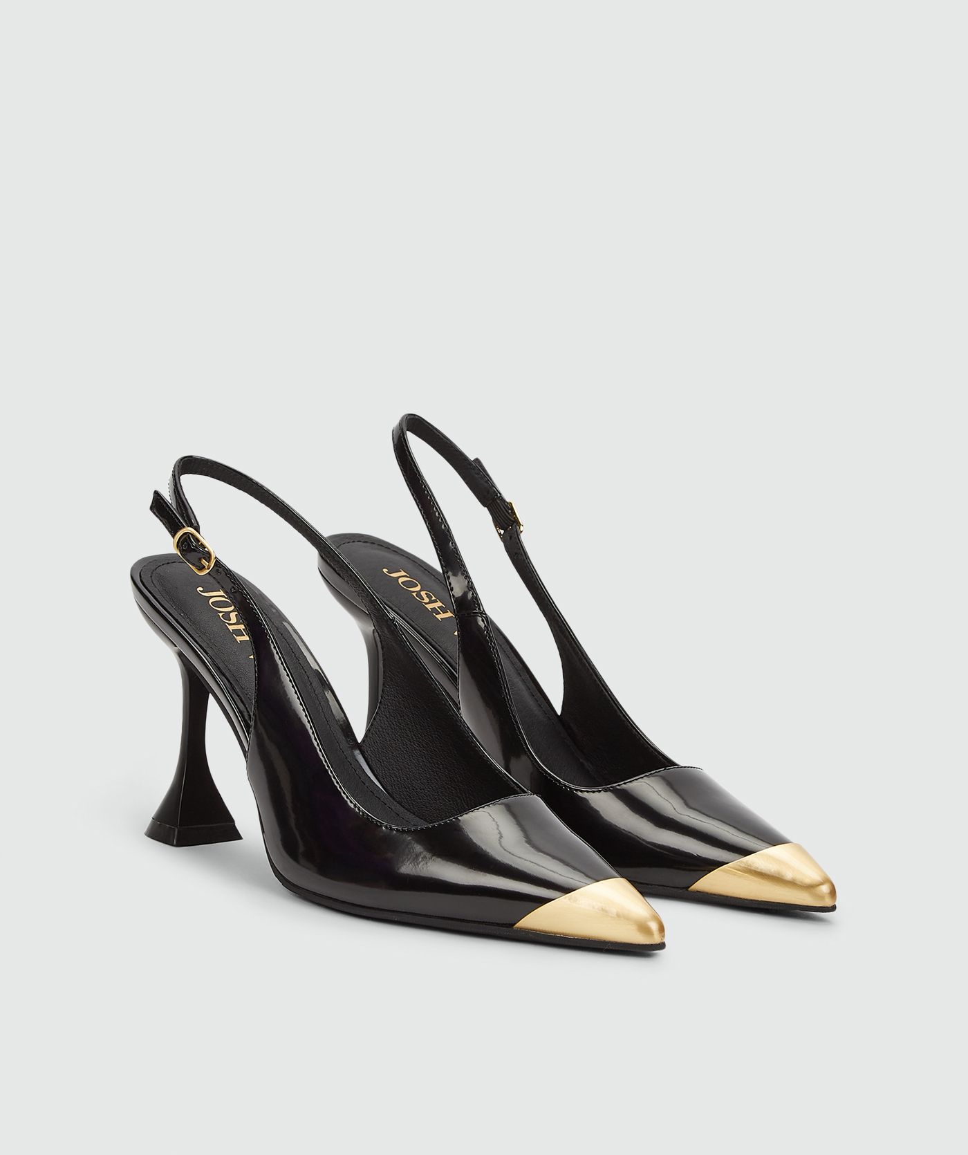JV-ELEANNA buckle slingback shoes