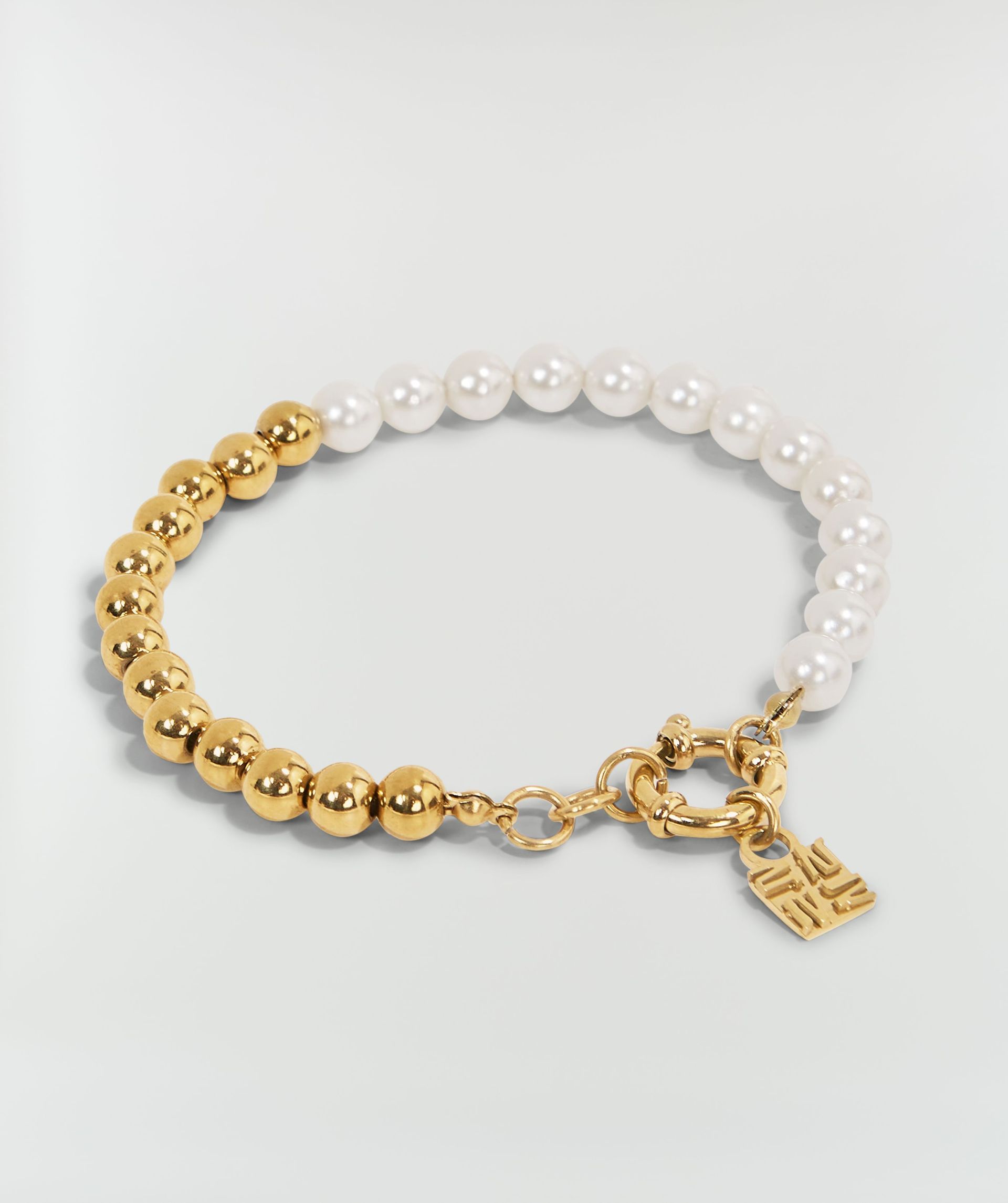 ELEIA Armband mit Perlen und Logo