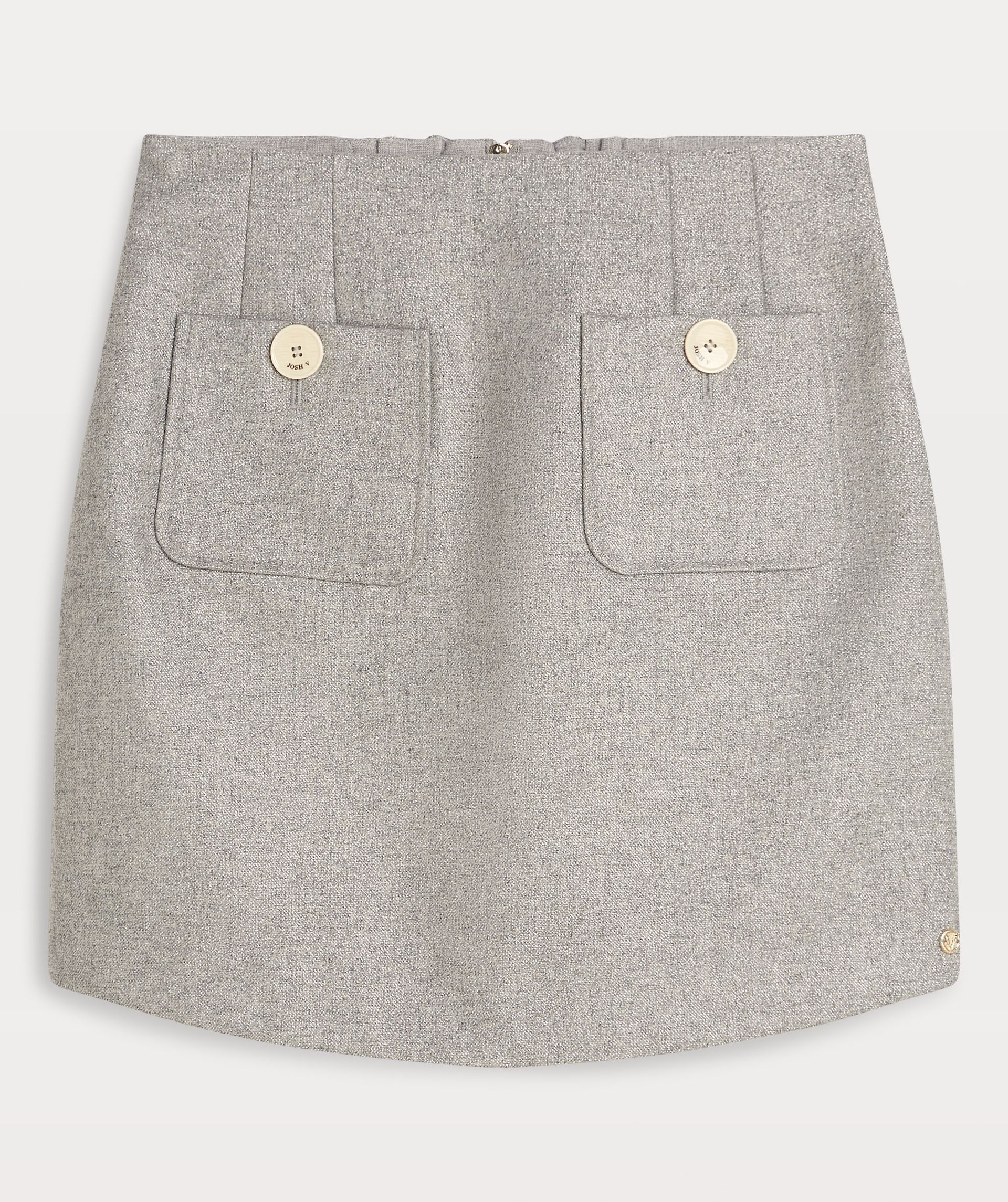 ELLEN fitted skirt with lurex