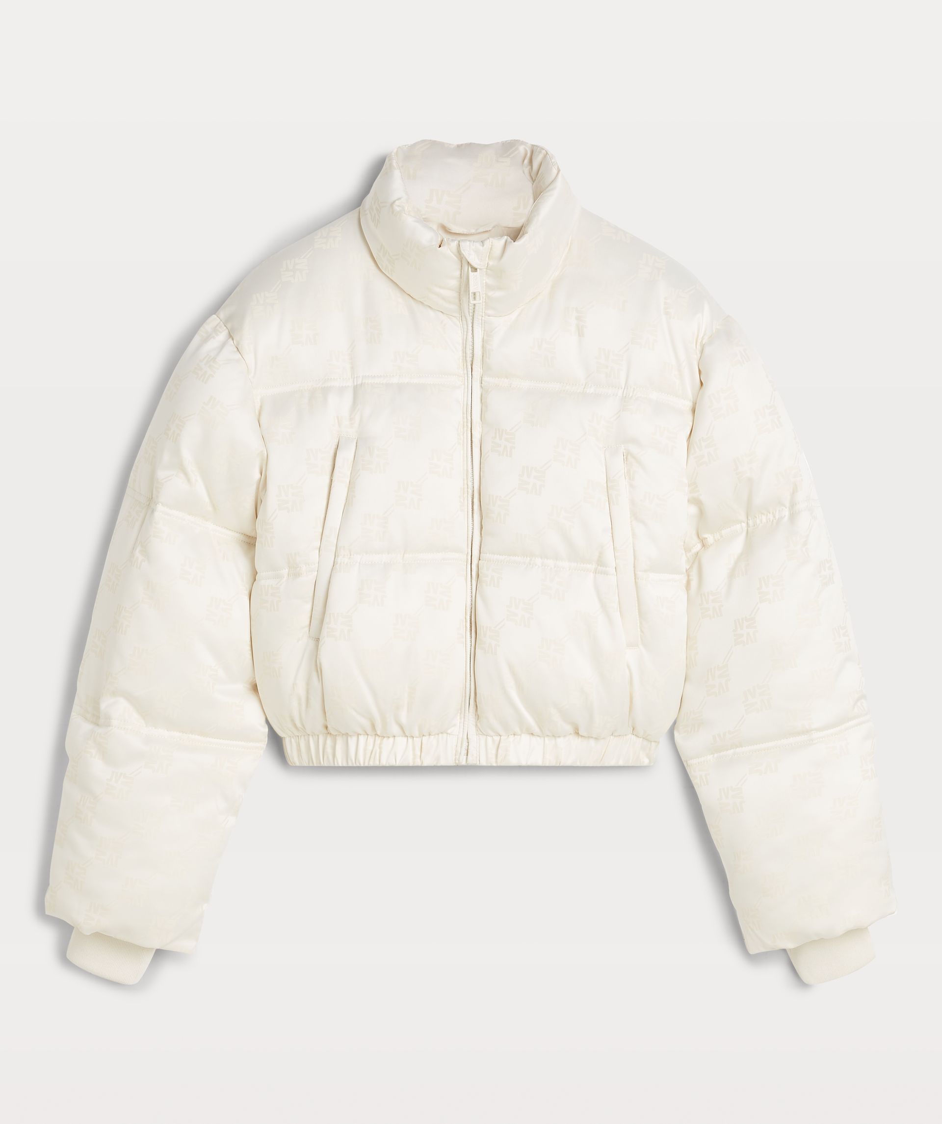 ELLIS kurze Pufferjacke mit Logoprint