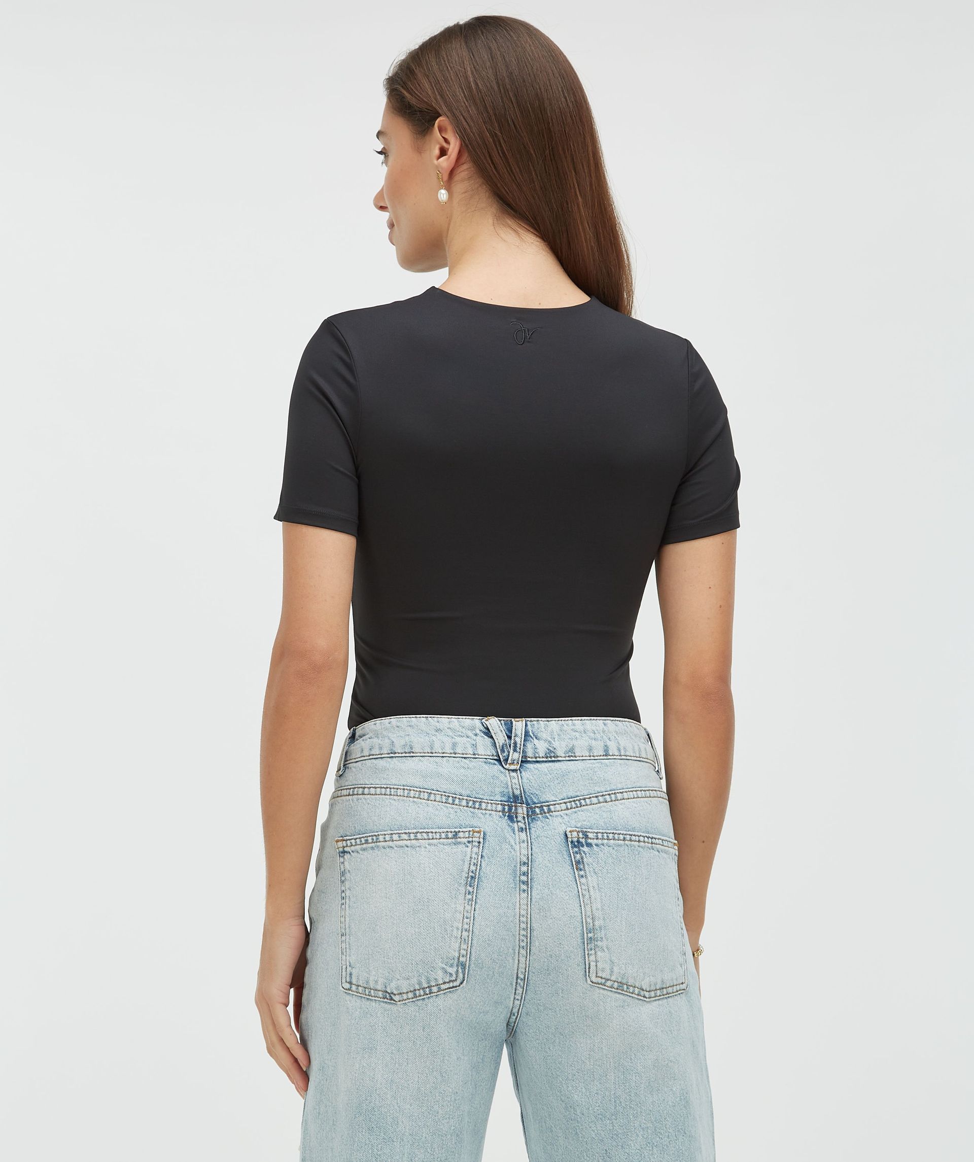EMILY Enganliegendes T-Shirt