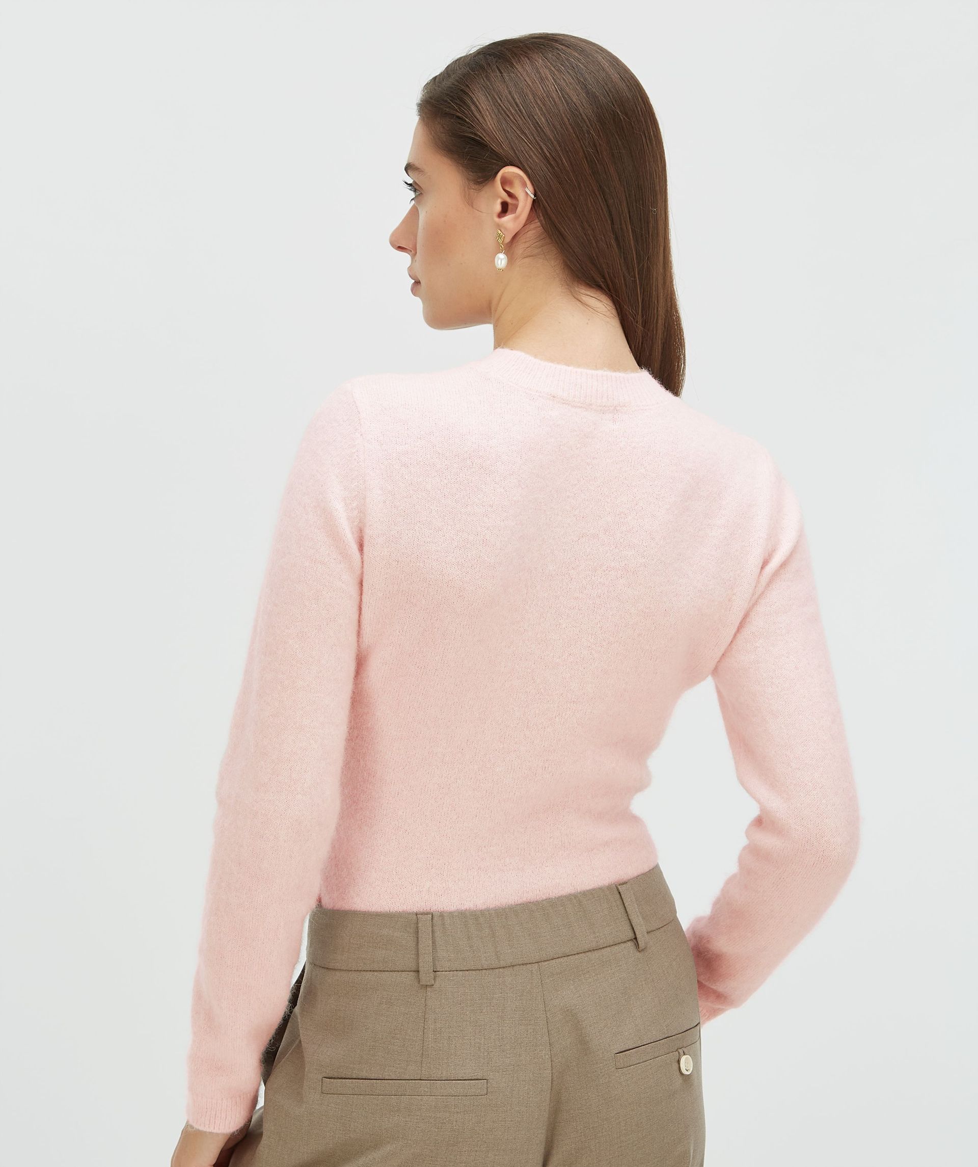 ESAI slim fit sweater with decorative stones