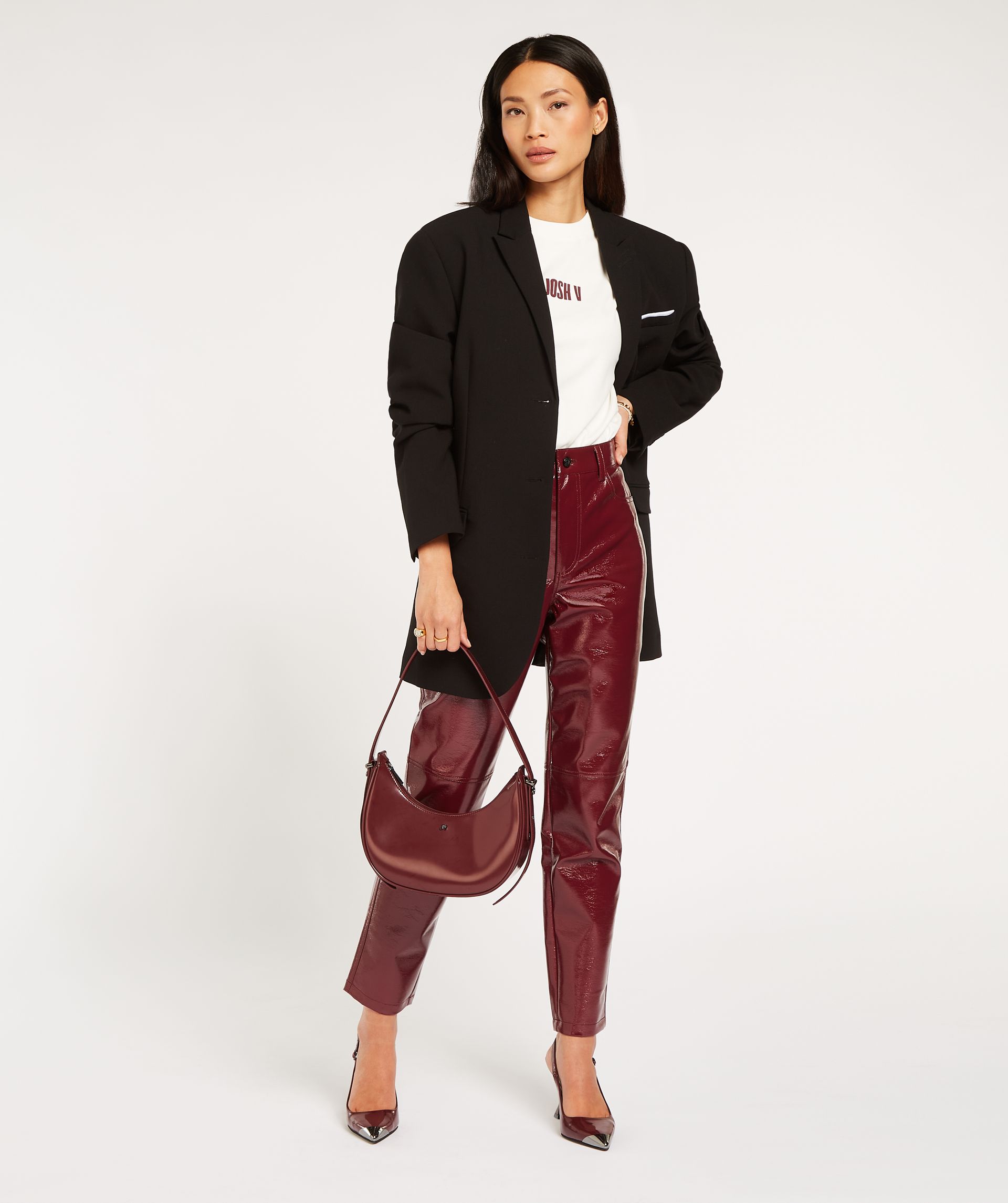 ESTRELLA oversized Blazerkleid mit Shorts