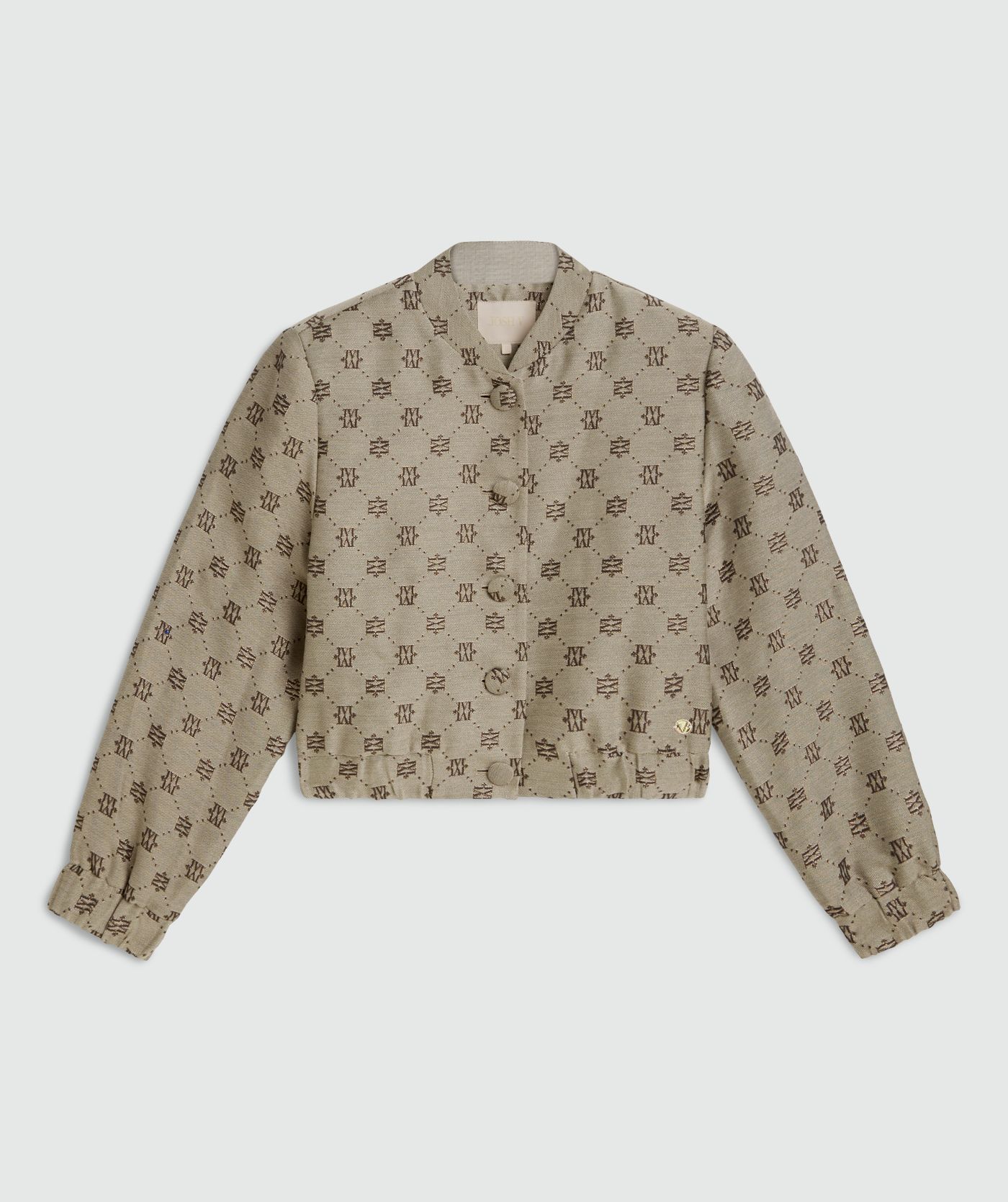 FABIENNE bomberjas met lurex