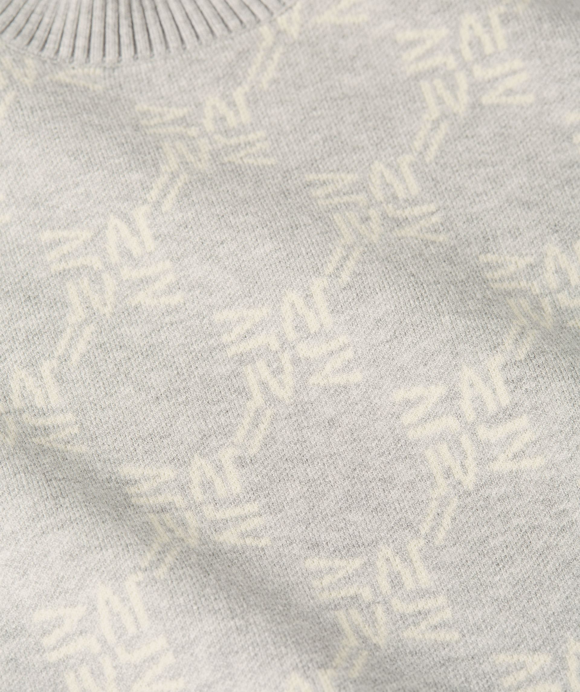 FAE slim fit sweater with logo print