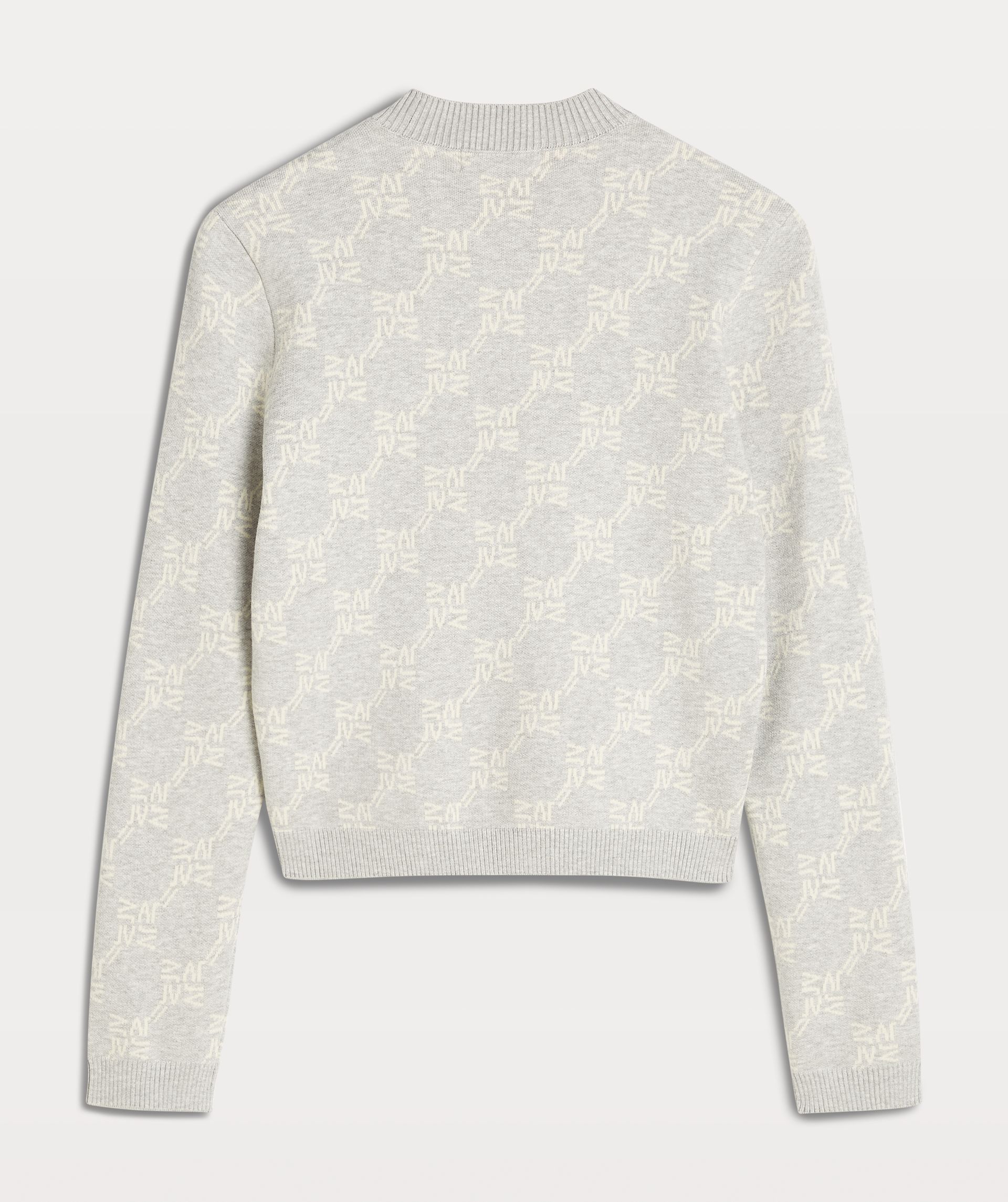 FAE slim fit sweater with logo print