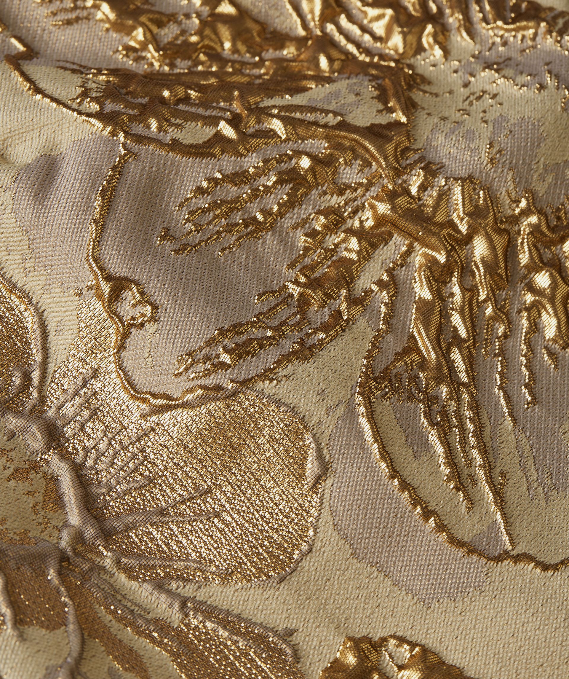 FLORIAN regular fit shorts met metallic details