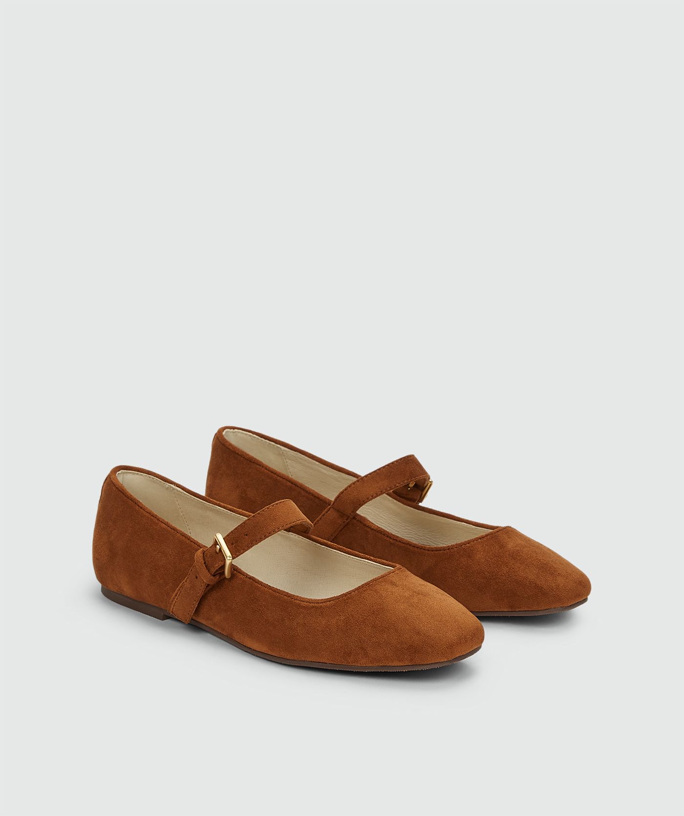 JV-FRANCESCA faux suede ballerinas