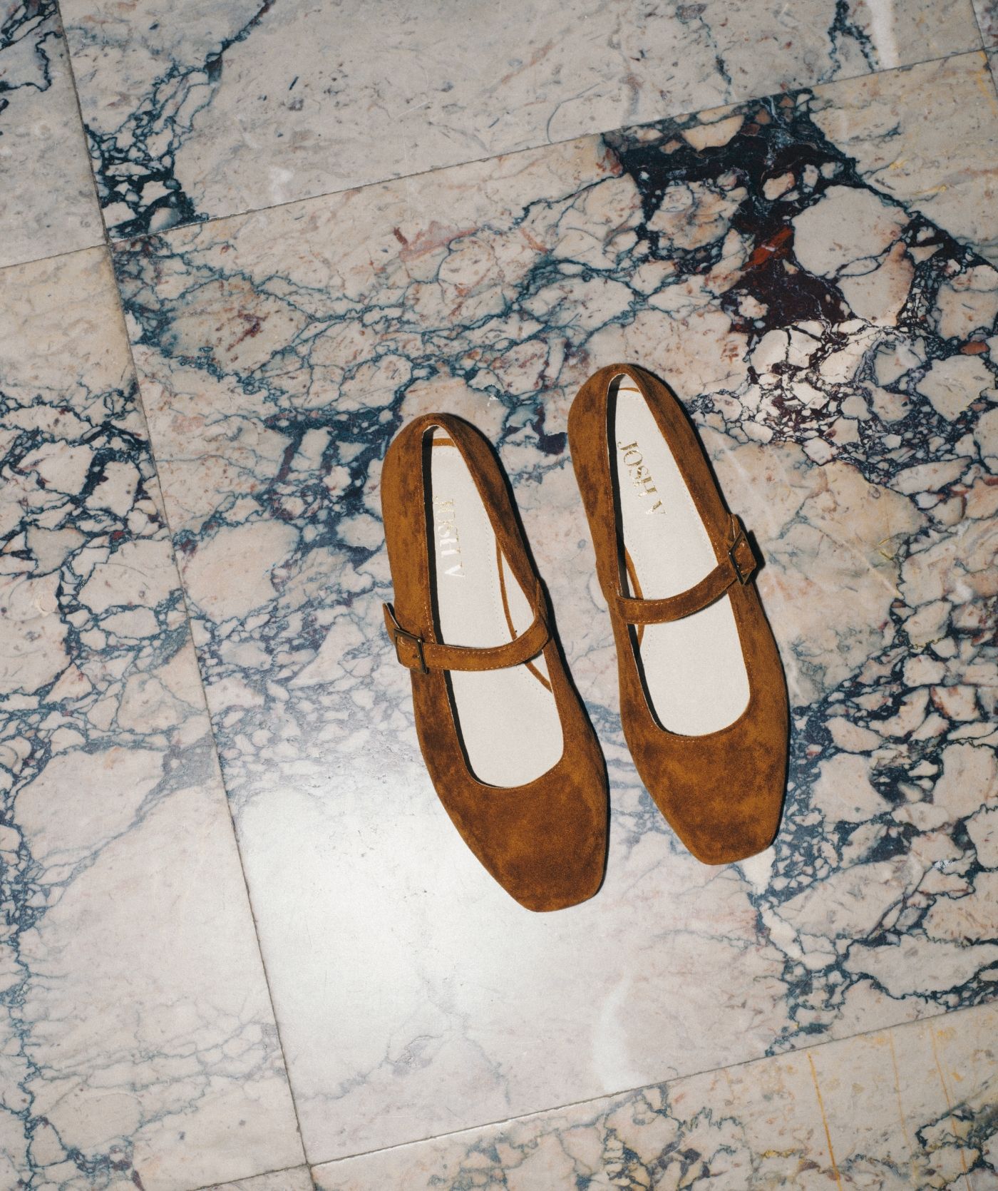JV-FRANCESCA faux suede ballerinas