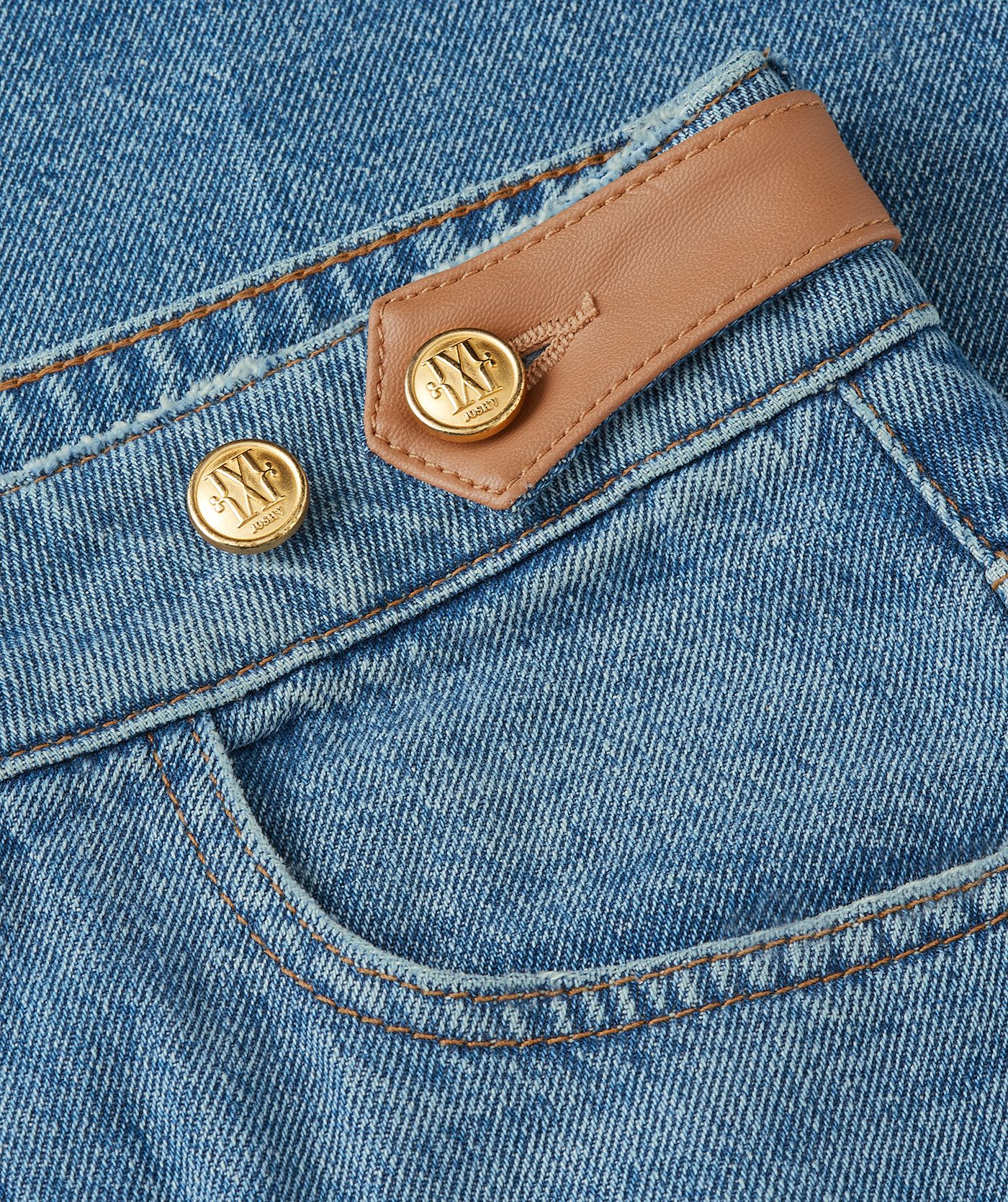 JV-GLORIA high waisted wide leg jeans