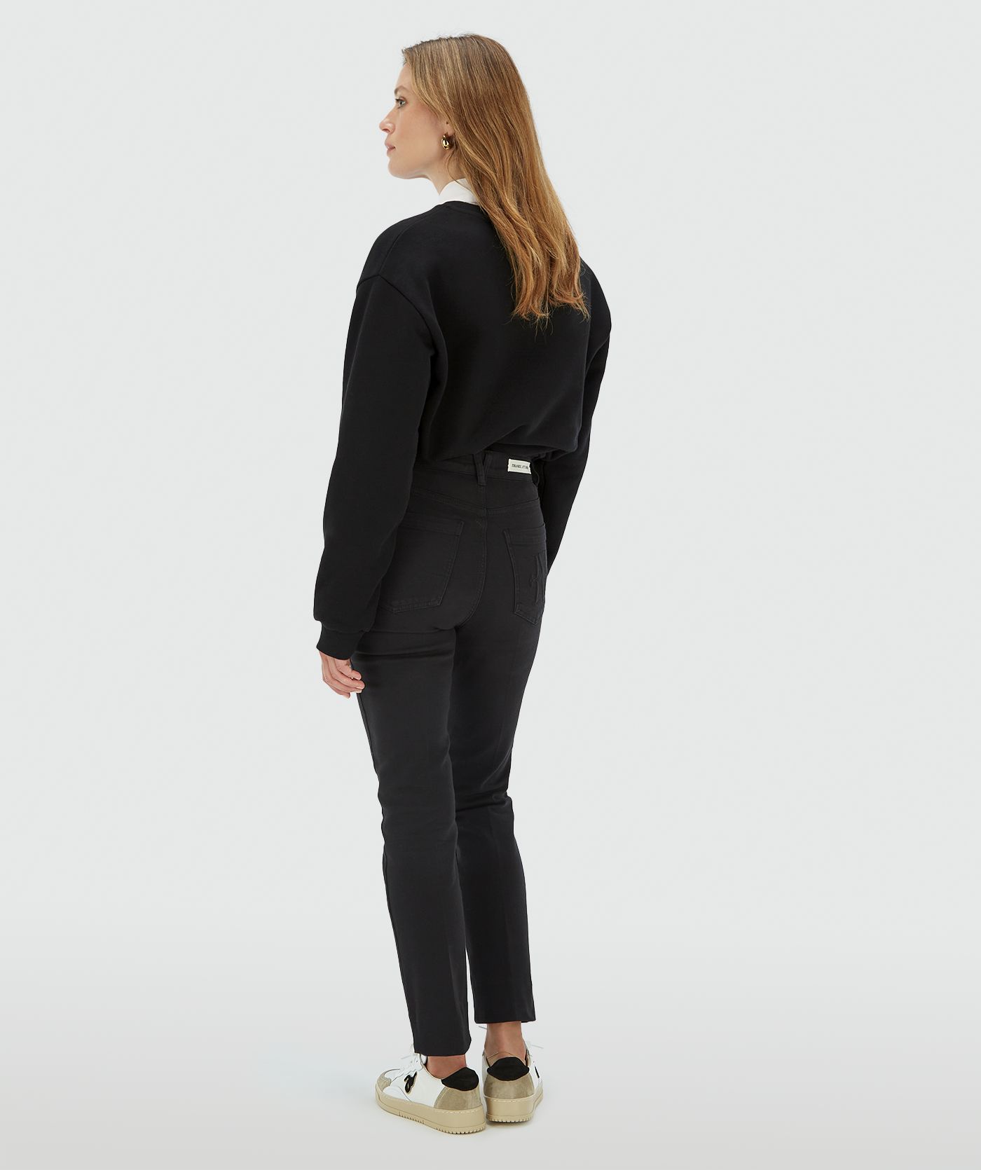 HALLE fitted high-waisted skinny jeans
