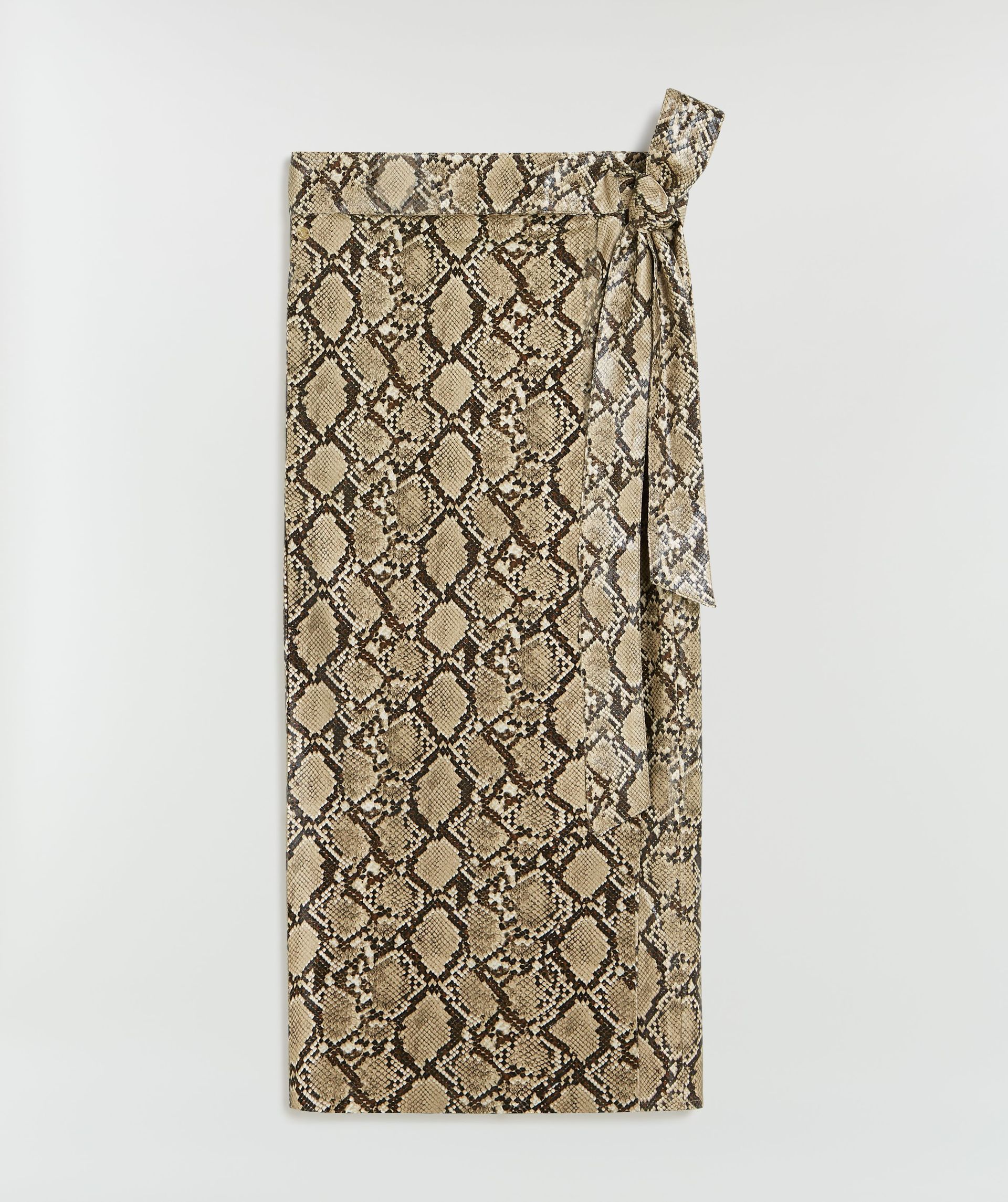 HANNAH high waisted rok met slangenprint