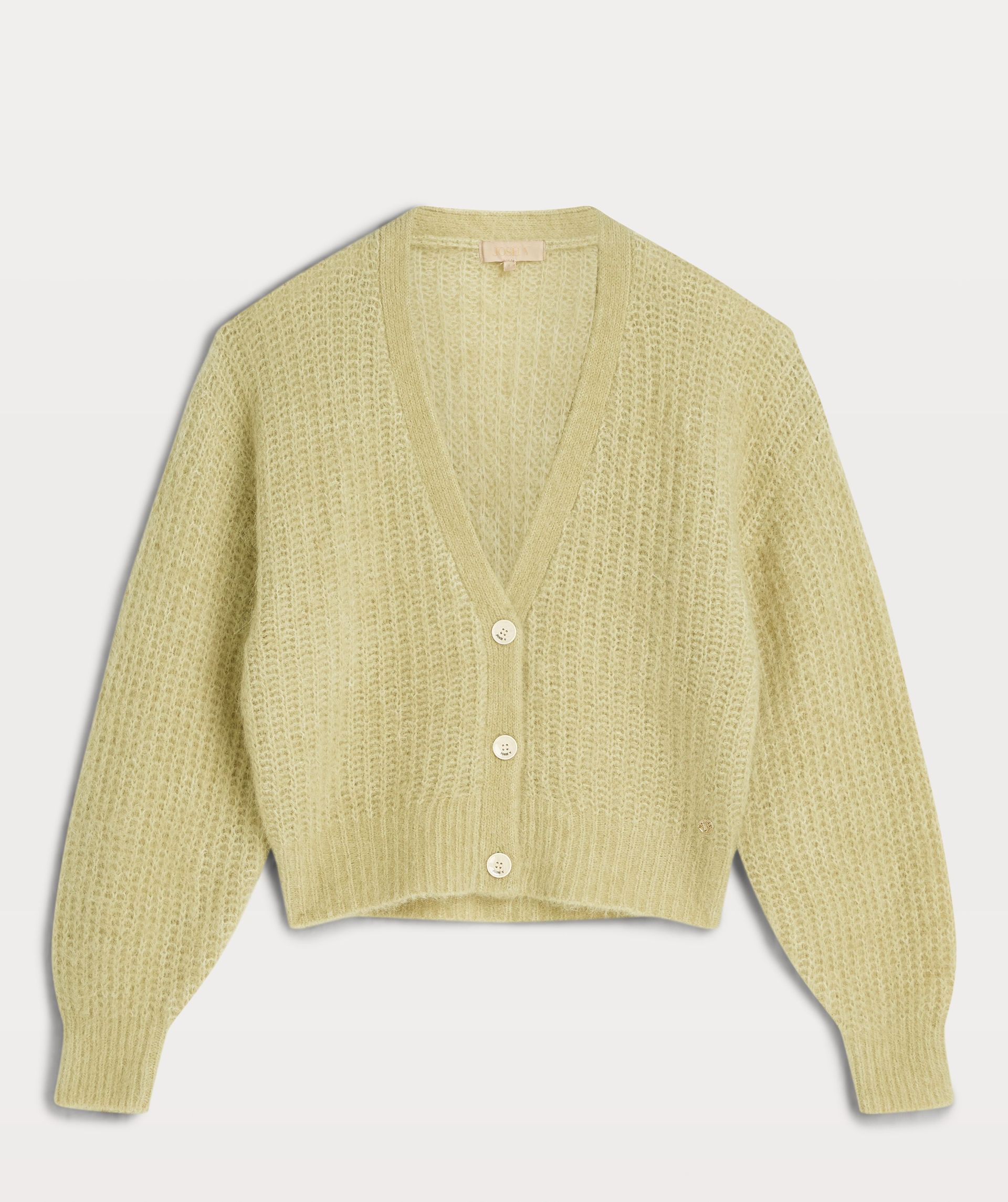 HARLY regular fit cardigan with wool