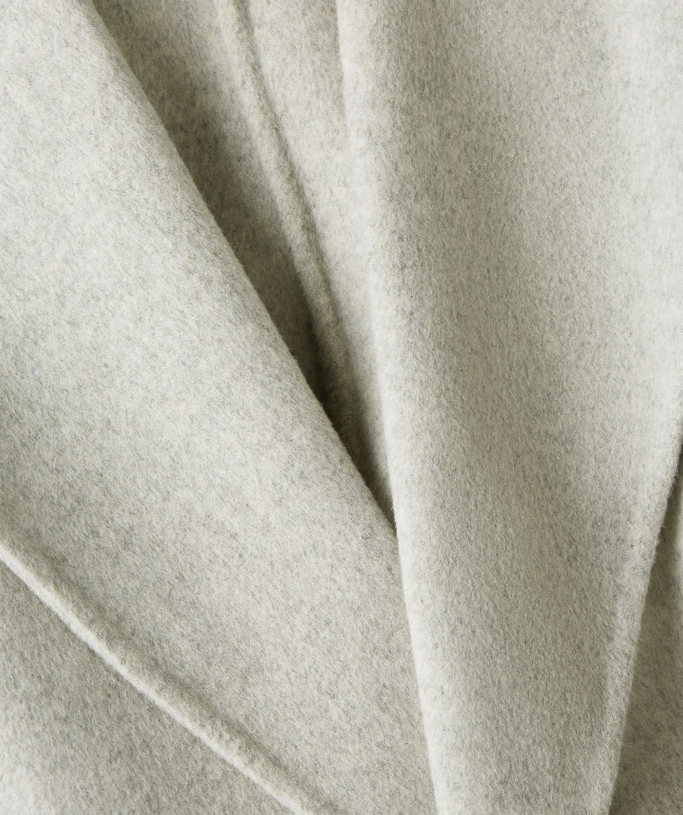 HARPER straight fit coat with cashmere