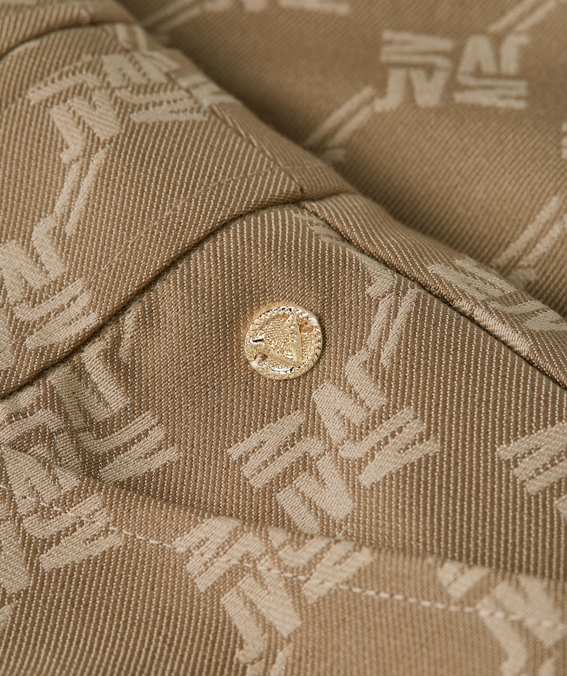 HAVA mini skirt with logo print