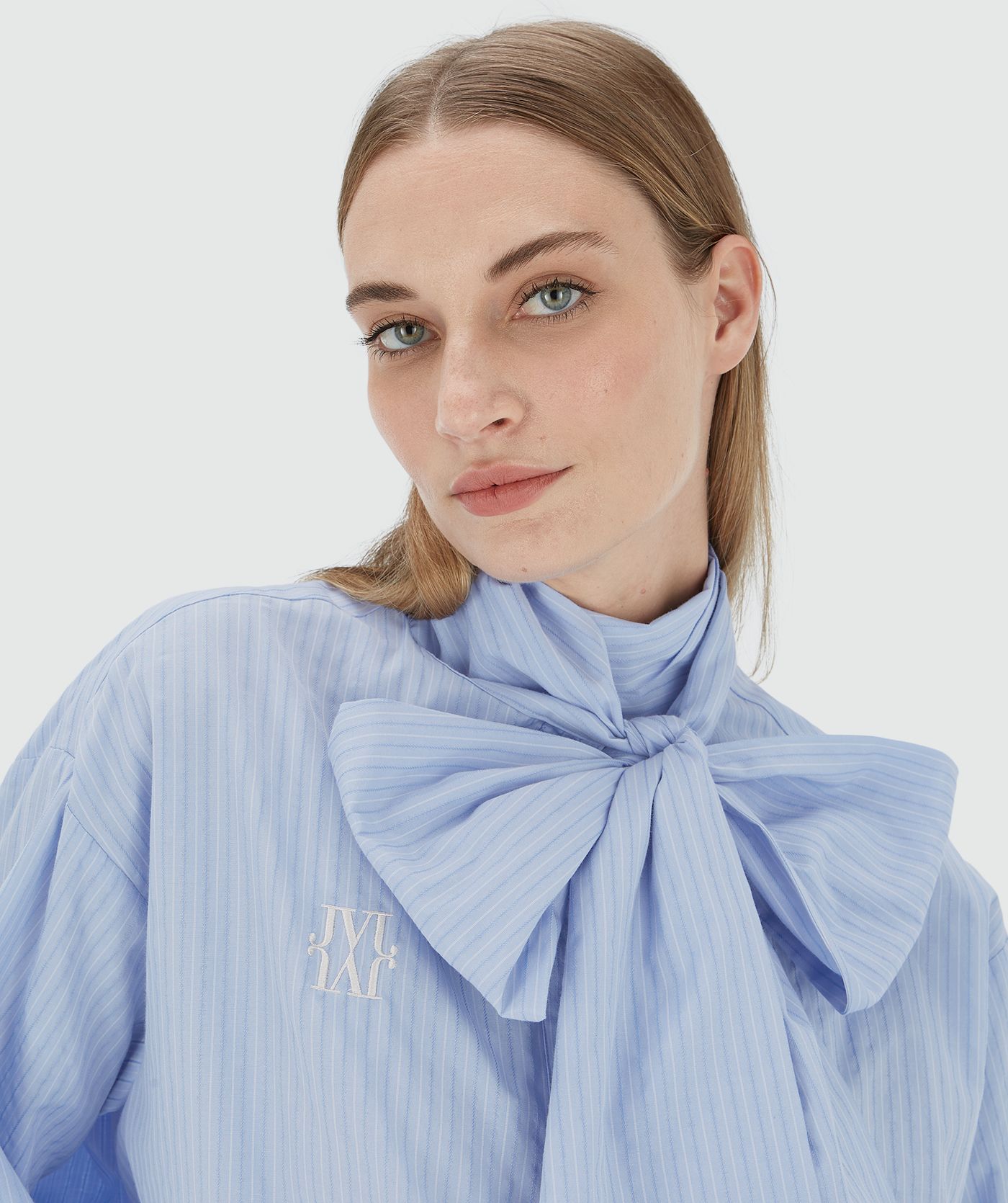 HEDY oversized blouse met strik