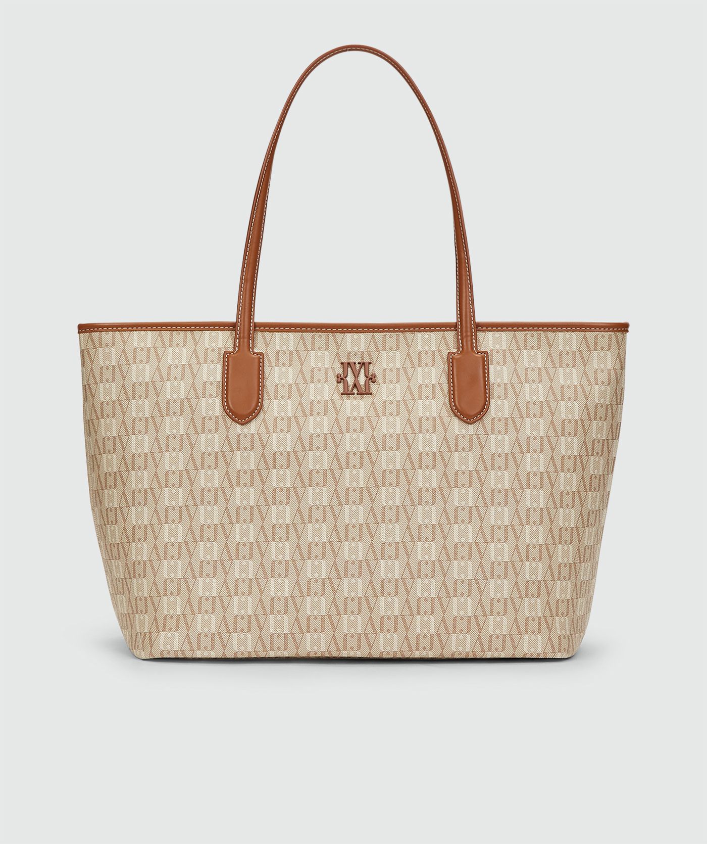 JV-HUDA shopper with logo print