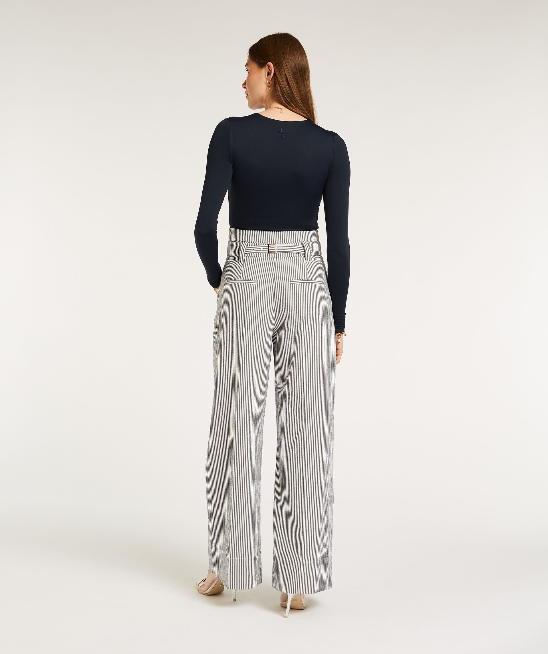 INDIANA high rise wide leg pantalon