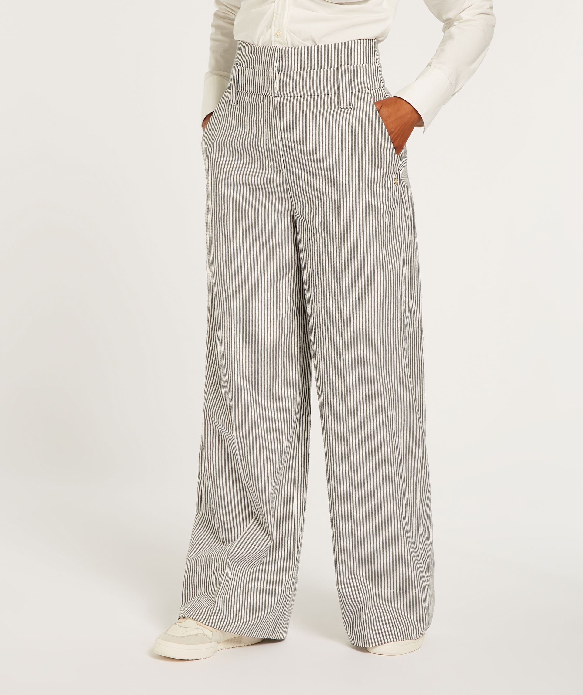 INDIANA high rise wide leg trousers