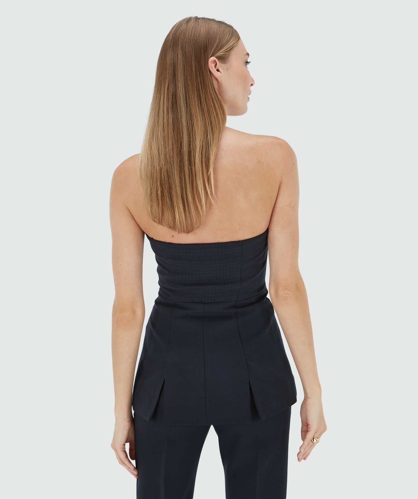 IVY fitted bustier top