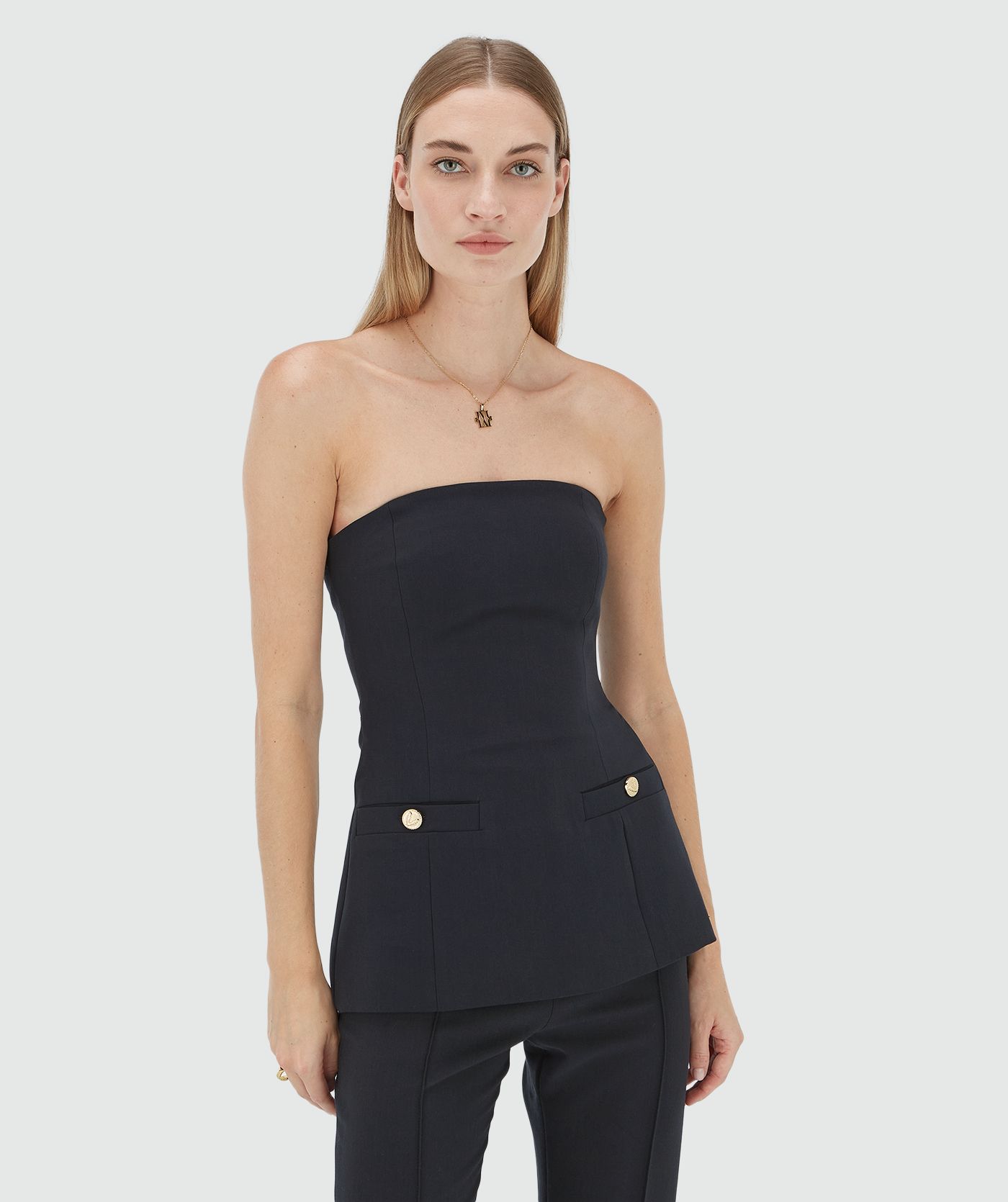 IVY fitted bustier top