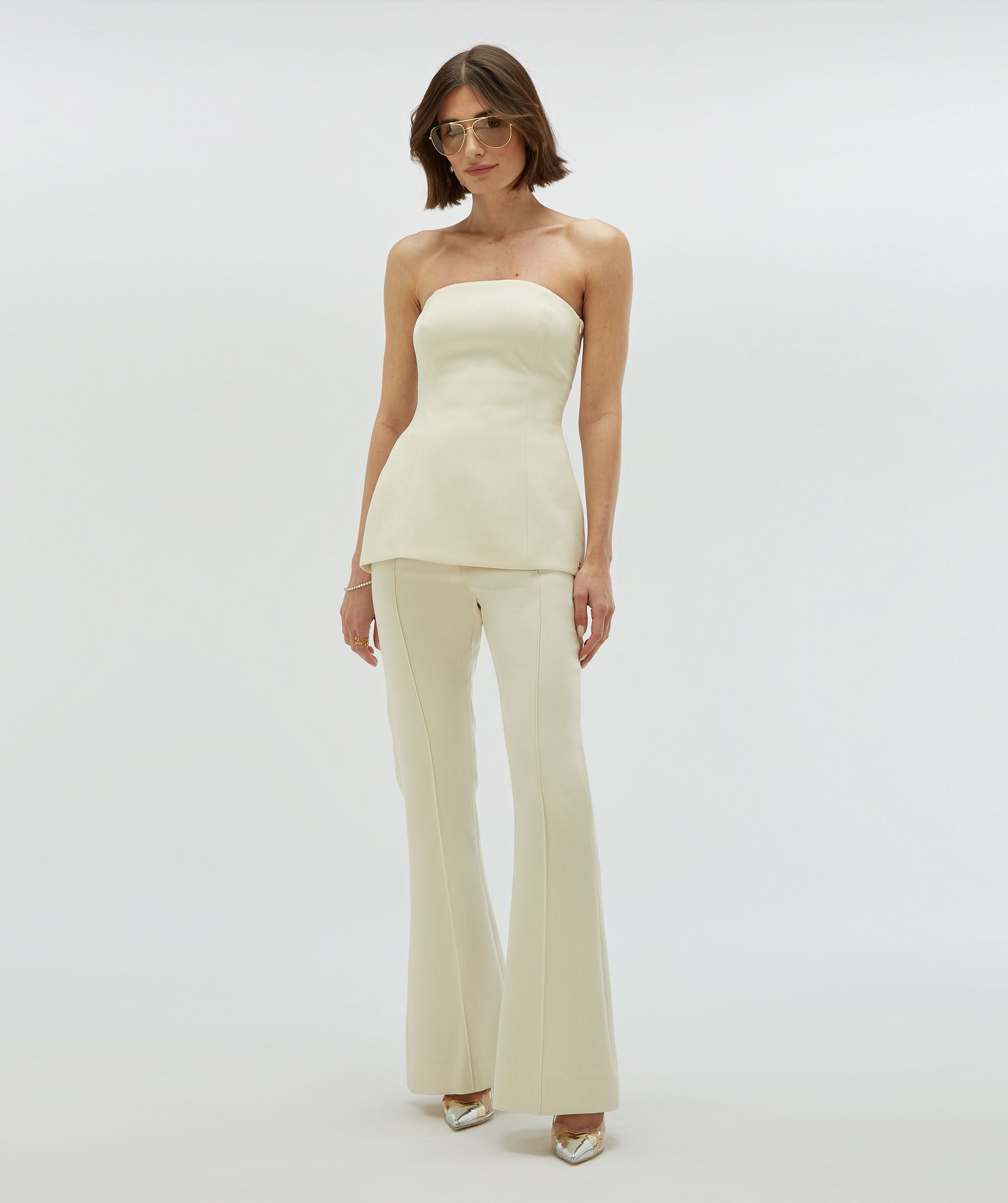 IVY fitted bustier top
