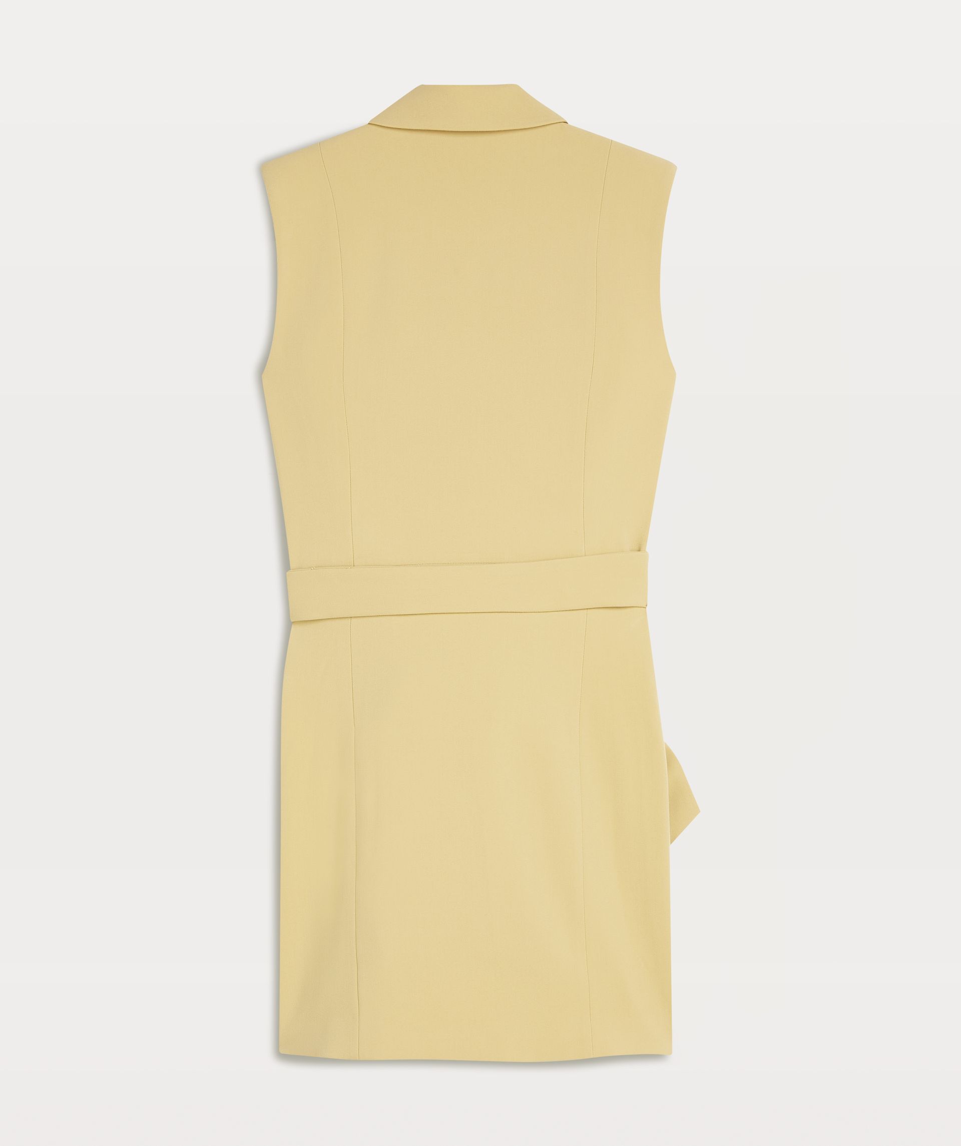 IZABEL straight fit gilet dress