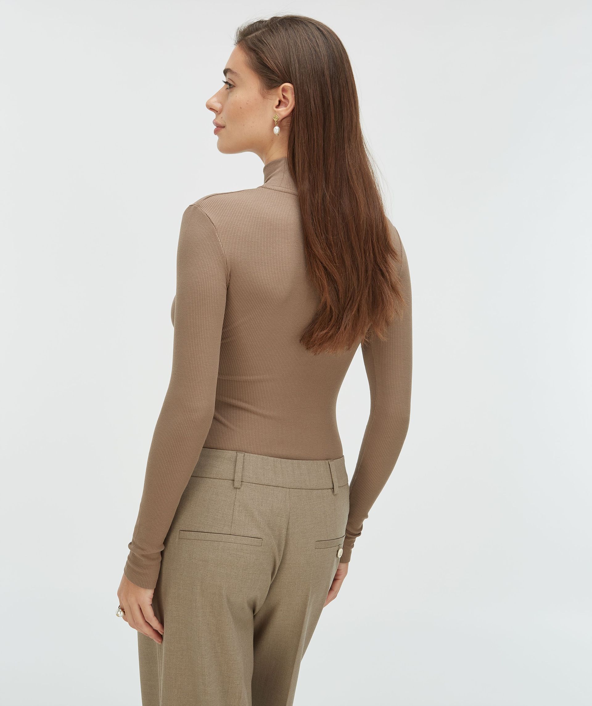 JACKY super skinny fit turtleneck with logo