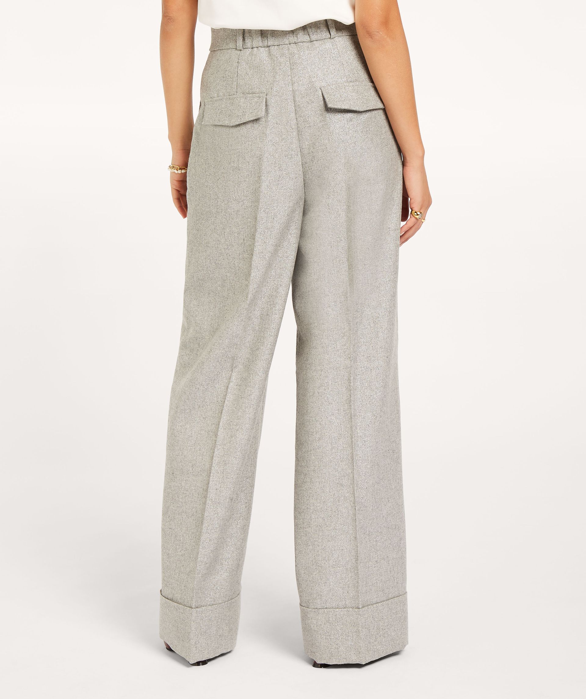 JAGGER weite Hose mit Lurex