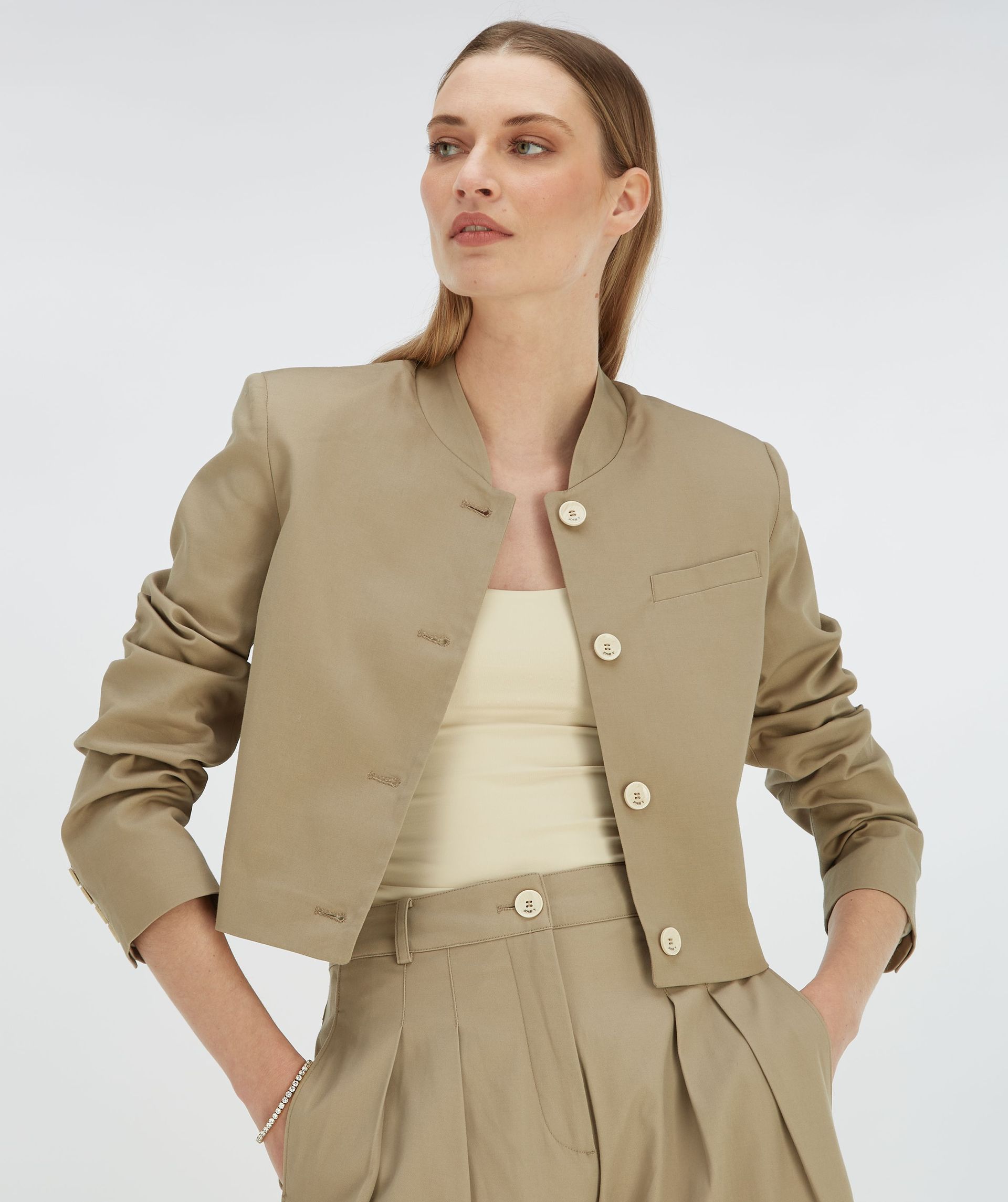 JAMIE cropped jacket