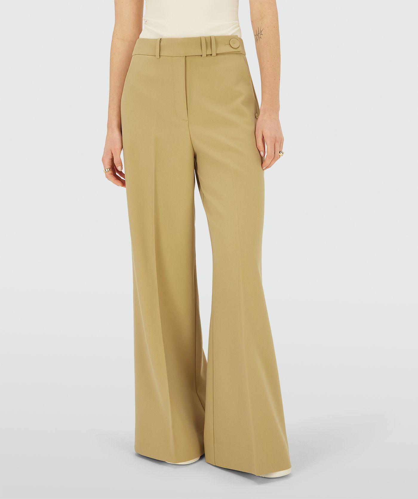 JV-JESSIE high rise wide leg pantalon