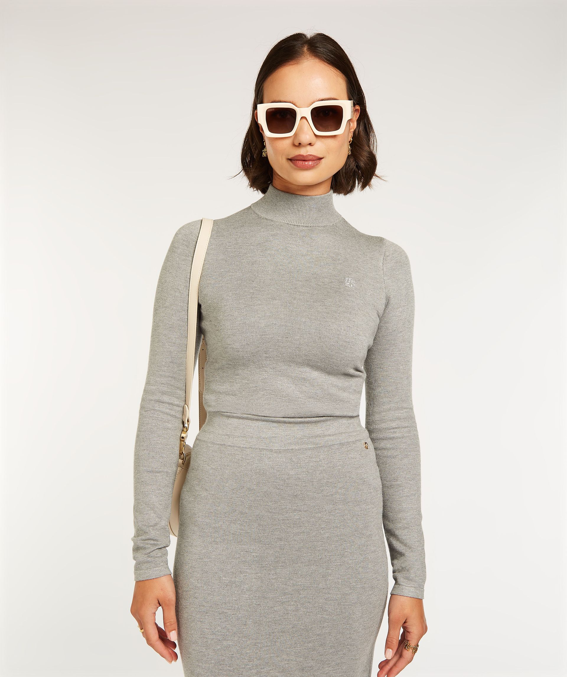 JONY fitted knitwear turtleneck