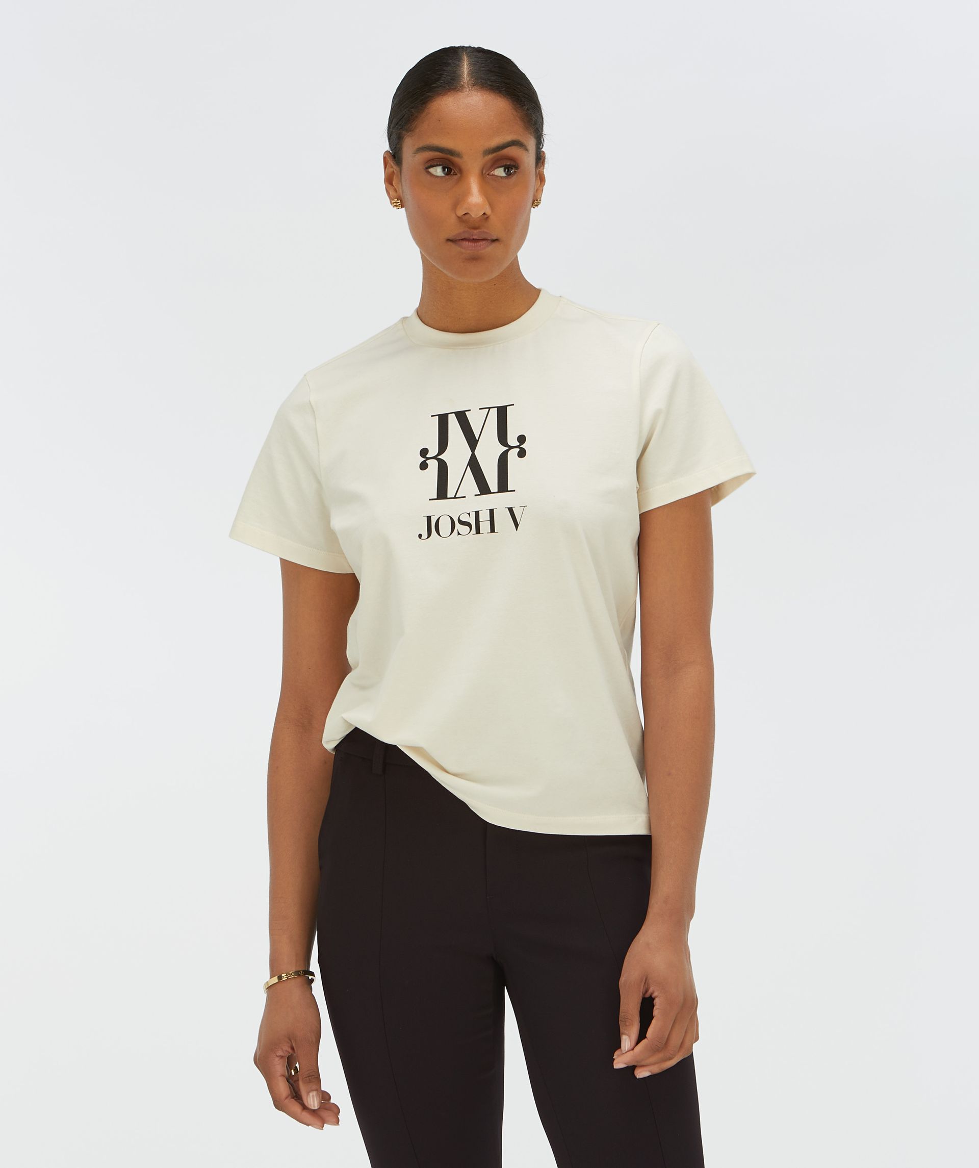 JV DORIE MONOGRAM slim fit T-shirt