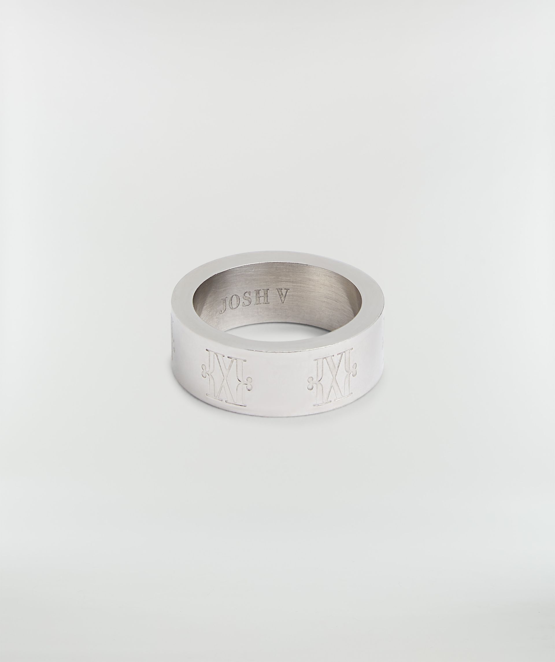 JV HARVEY ring with logo