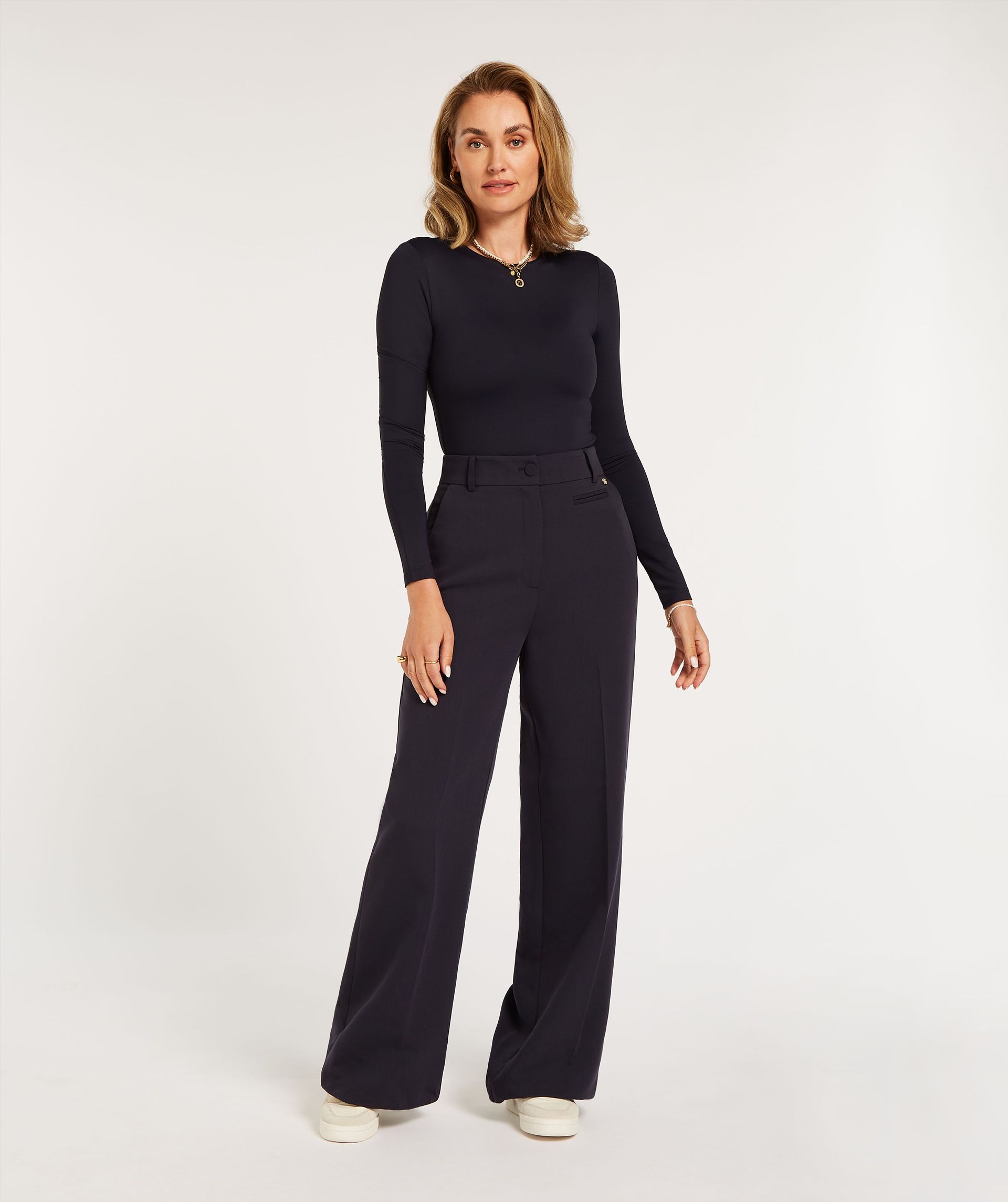 JV KATE high rise wide leg pantalon