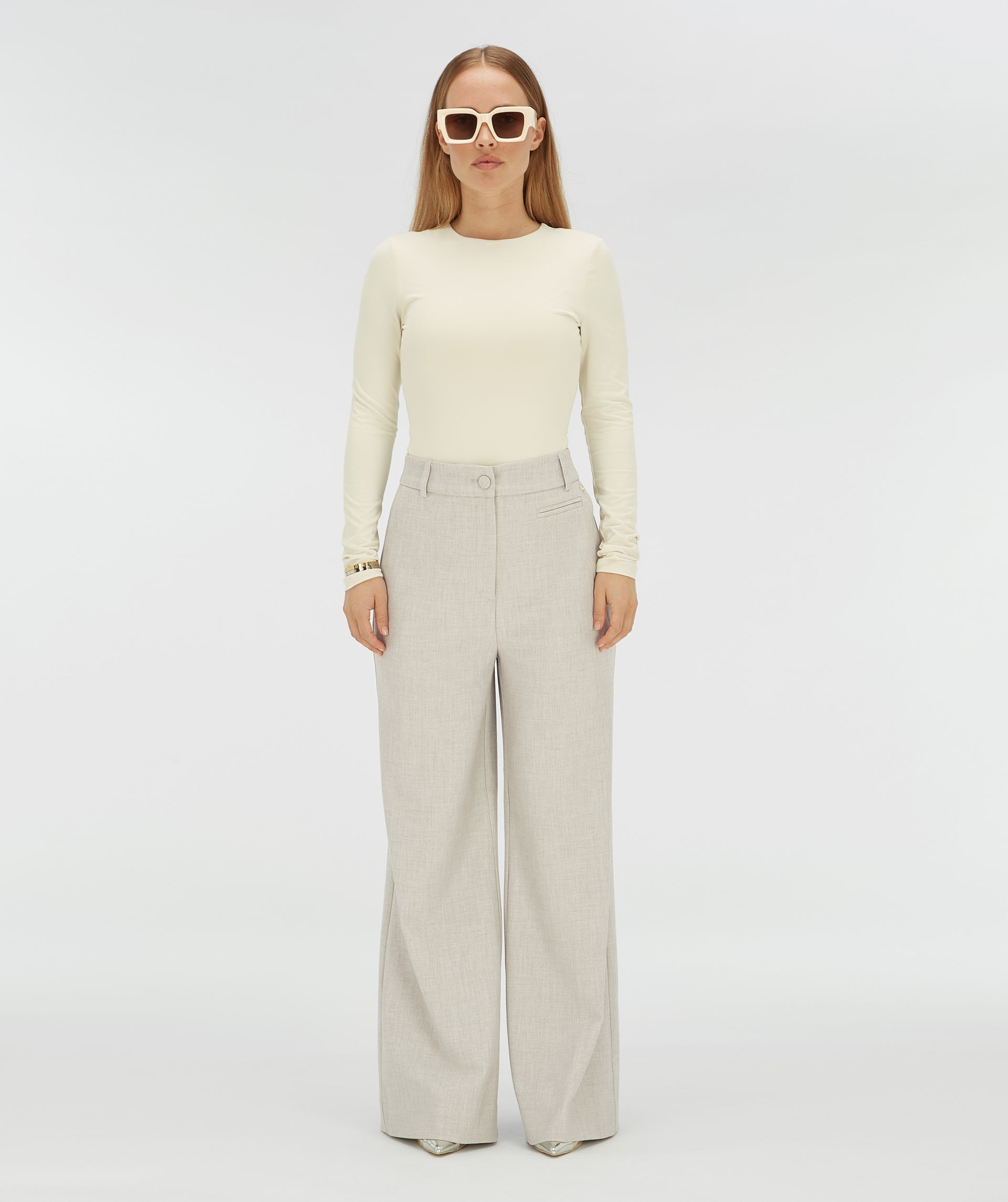 JV KATE high rise wide leg pantalon